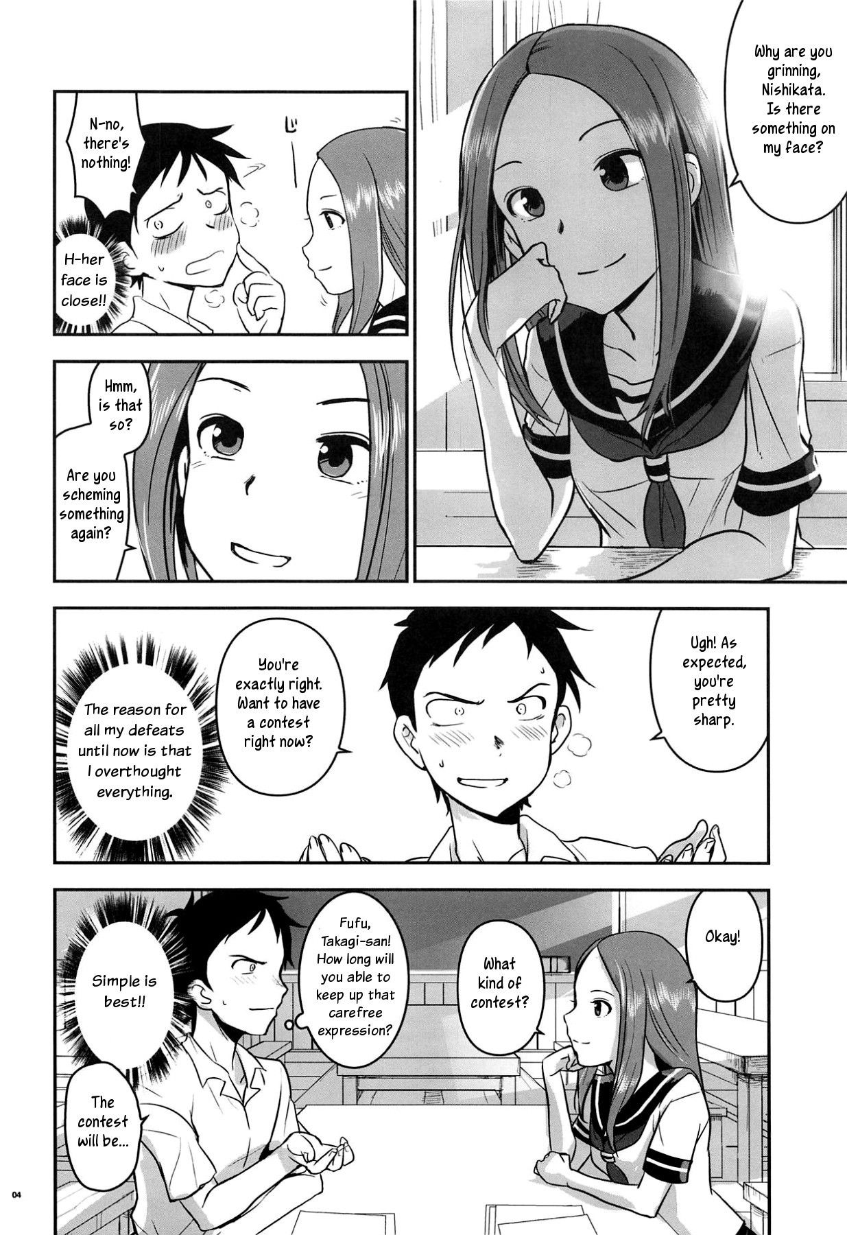 (C95) [Nanashiki (Nanase Masato)] XXXX Jouzu no Takagi-san (Karakai Jouzu no Takagi-san) (English)