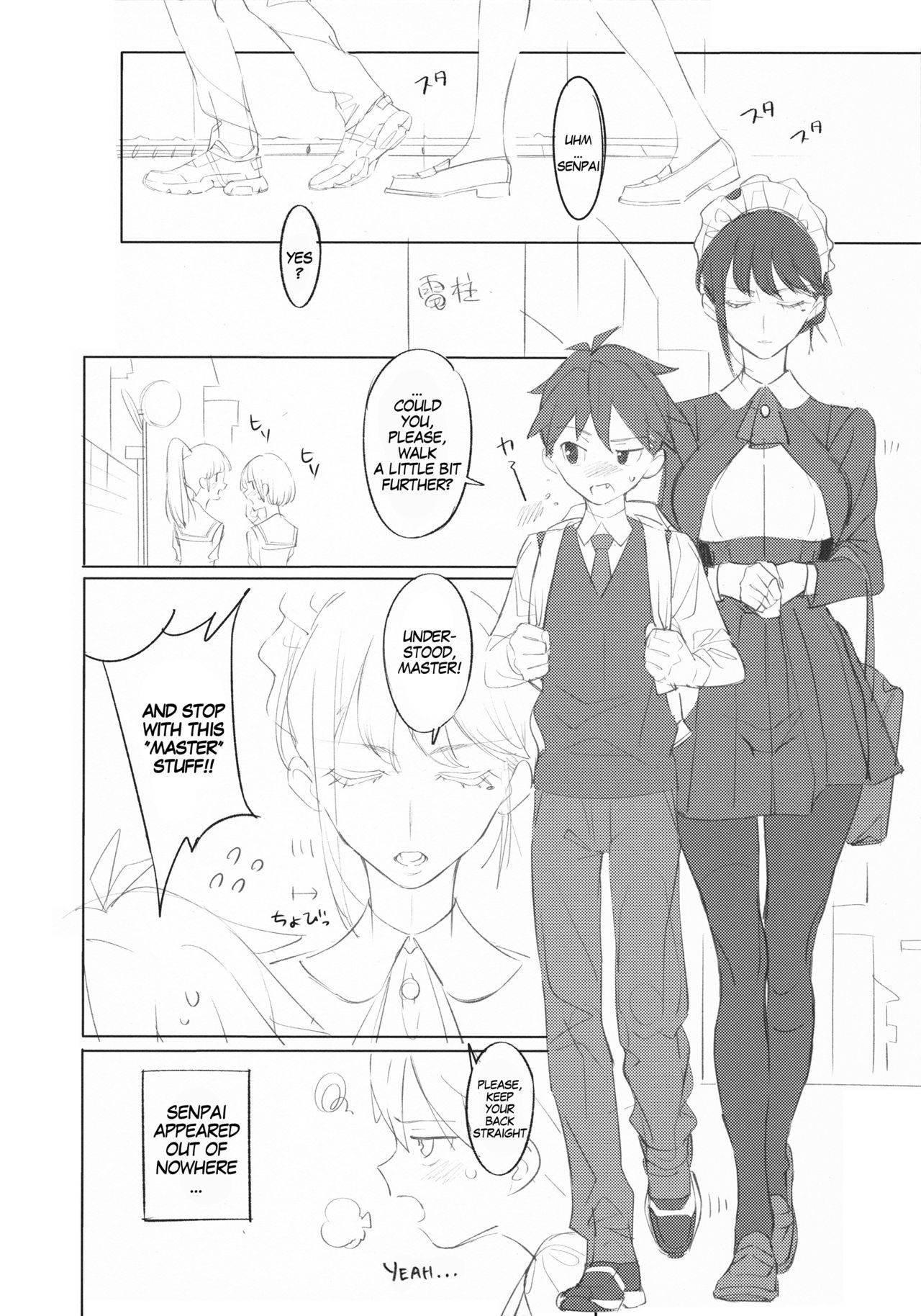 (C95) [zero-sen (xxzero)] Maid na Senpai Junbigou | Maid Senpai *In Progress* [English] [MegaFagget]