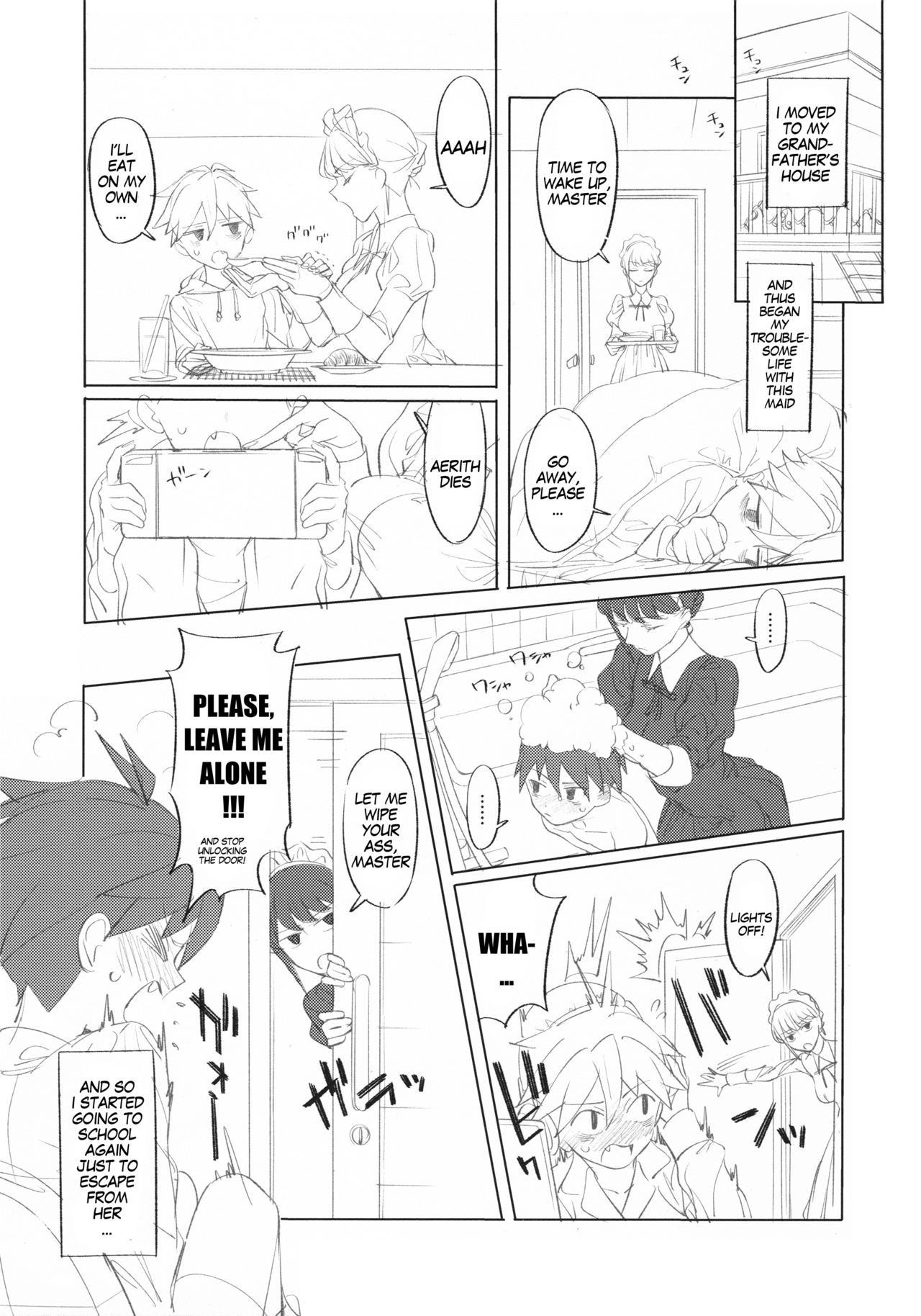 (C95) [zero-sen (xxzero)] Maid na Senpai Junbigou | Maid Senpai *In Progress* [English] [MegaFagget]