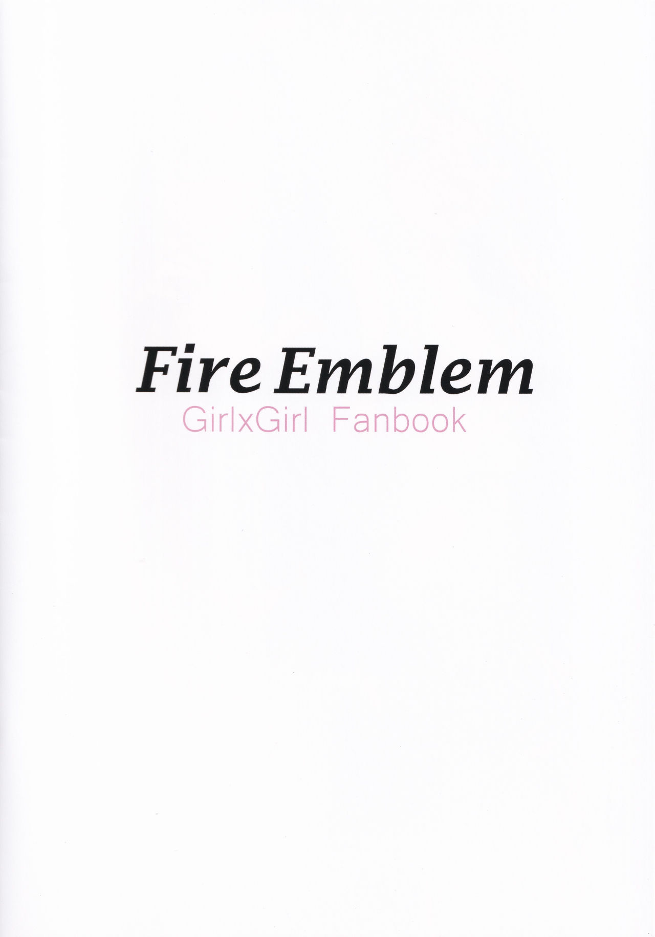 (C94) [Ge-B (GeB)] Fire Emblem Girl×Girl Fanbook (Fire Emblem Heroes)