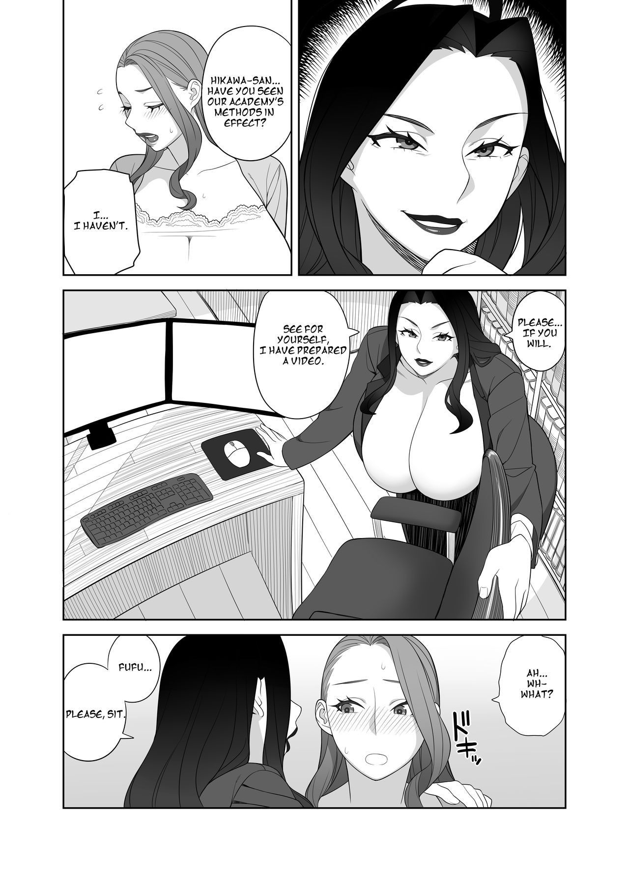 [Sangeriya (Hidarikiki)] Busty Lewd Mother is the Principle's Woman 1 | Bakunyuu wa Haha Gakuenchou no Onna 1 [English] [Digital]