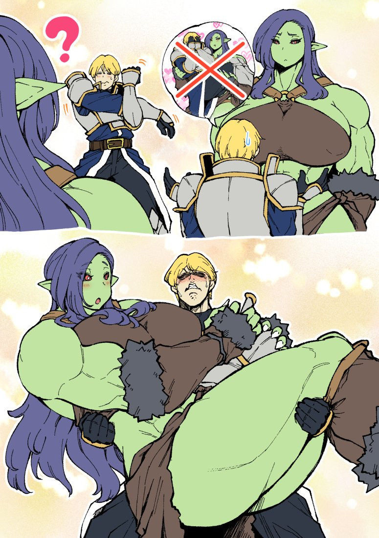 [Kyabosean] The Female Orc and Male Knight & Other Histories. {Hentaku!}