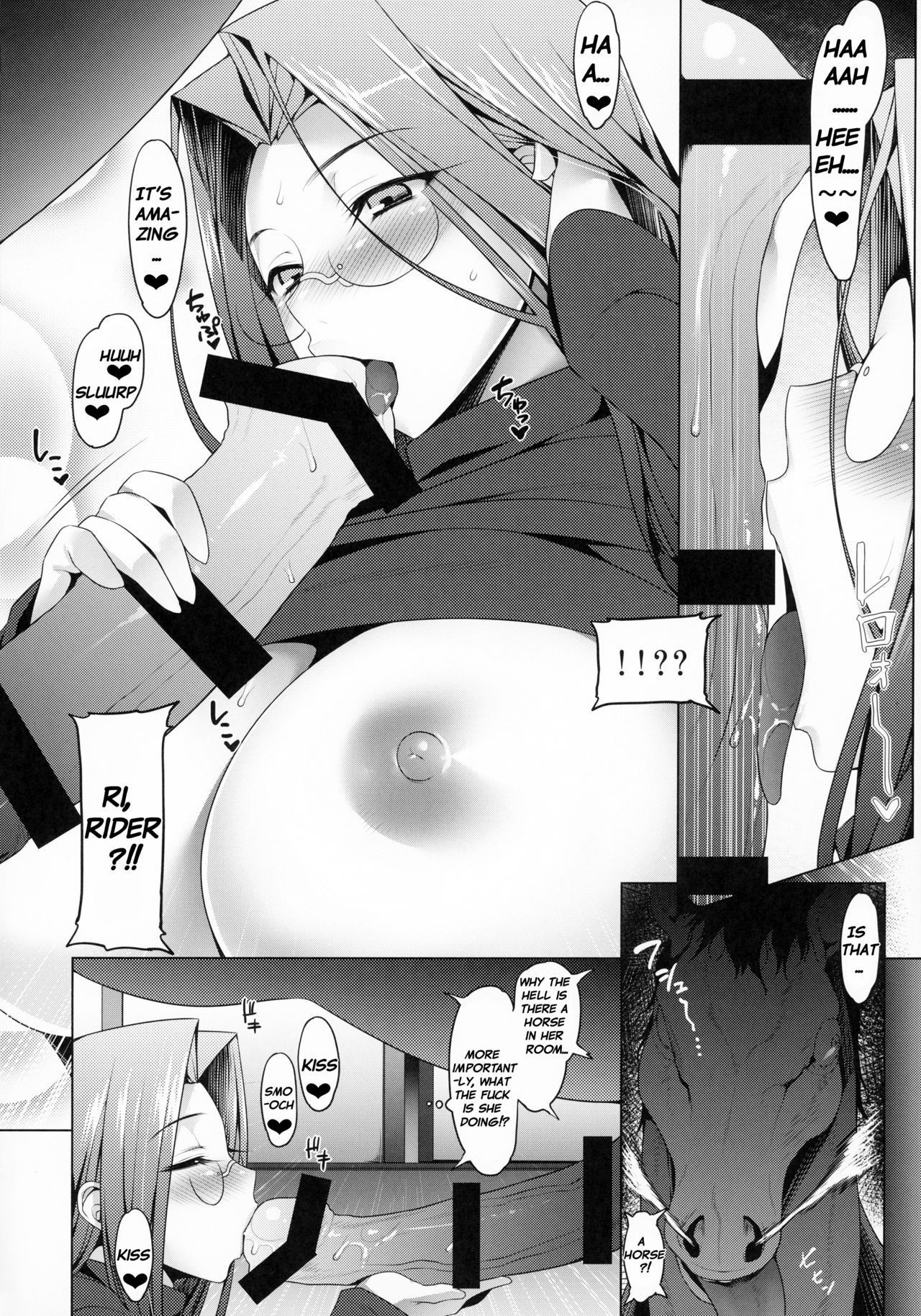 (C96) [Ruiketsuan (Namidame)] Emiya-ke Futei Koukou Ryouiki San ~Rider Medusa no Baai~ Anal cuckolding for Emiya family 3 ~ Rider Medusa case (Fate/stay night) [English] [Netorare Nation]