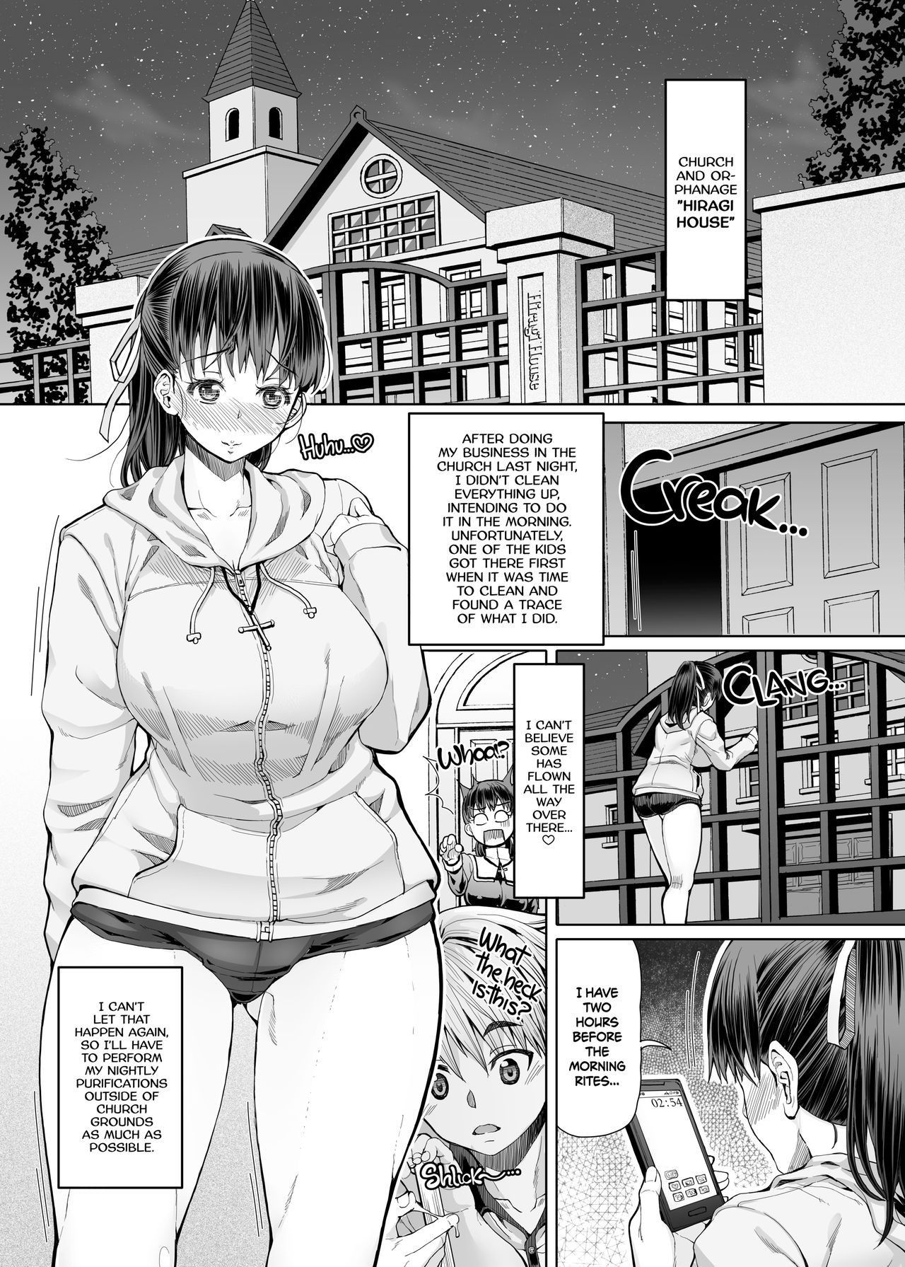 [Doronuma Kyoudai (RED-RUM)] FutaAna †† | FutaAna - A Certain Futanari Nun's Anal Masturbation Records - Chapter 2 [English] [2d-market.com] [Decensored] [Digital]