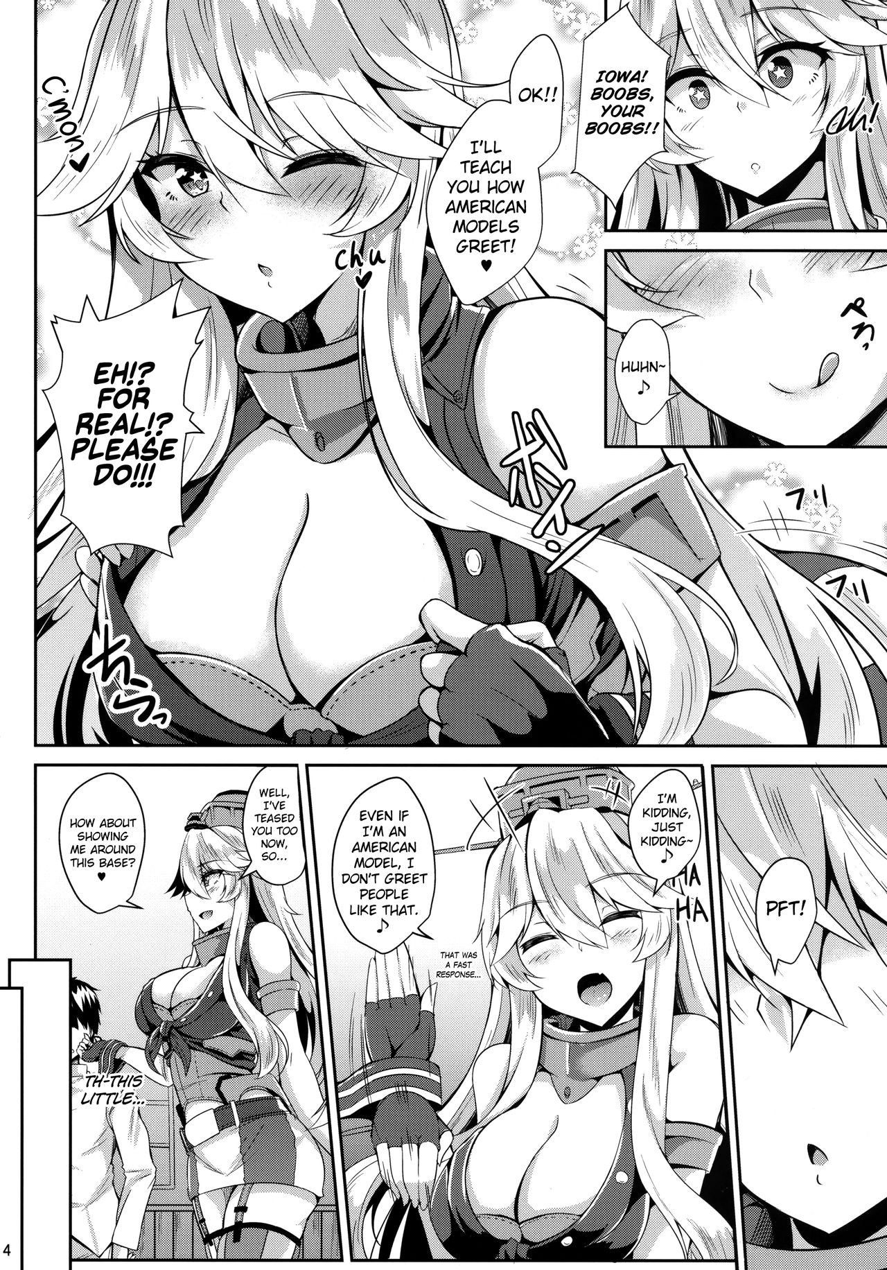 [Tiusan Kingdom (Kazamitiu)] Iowa to Mechamecha Ecchi Suru Hon | Wild Sex With Iowa (Kantai Collection -KanColle-) [English] {biribiri}