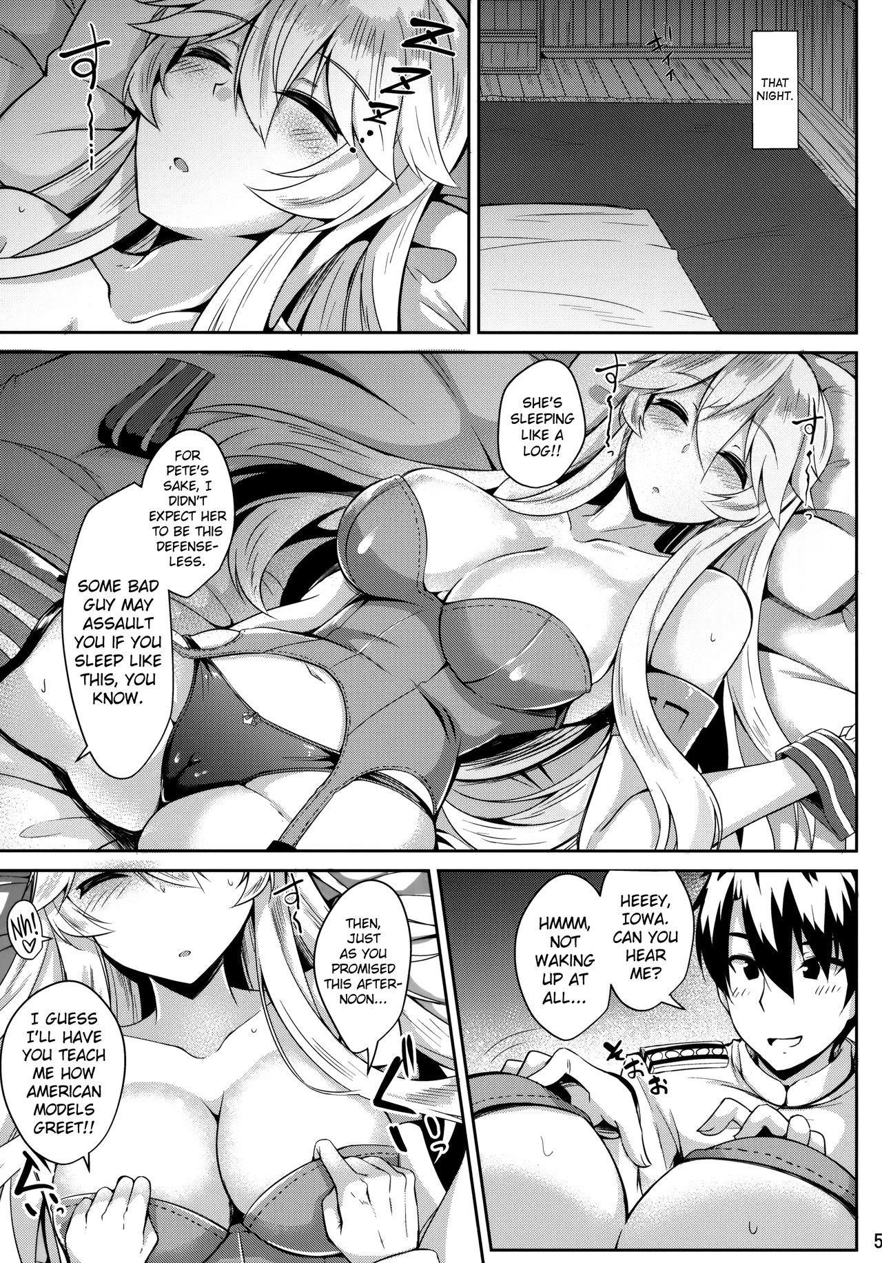 [Tiusan Kingdom (Kazamitiu)] Iowa to Mechamecha Ecchi Suru Hon | Wild Sex With Iowa (Kantai Collection -KanColle-) [English] {biribiri}