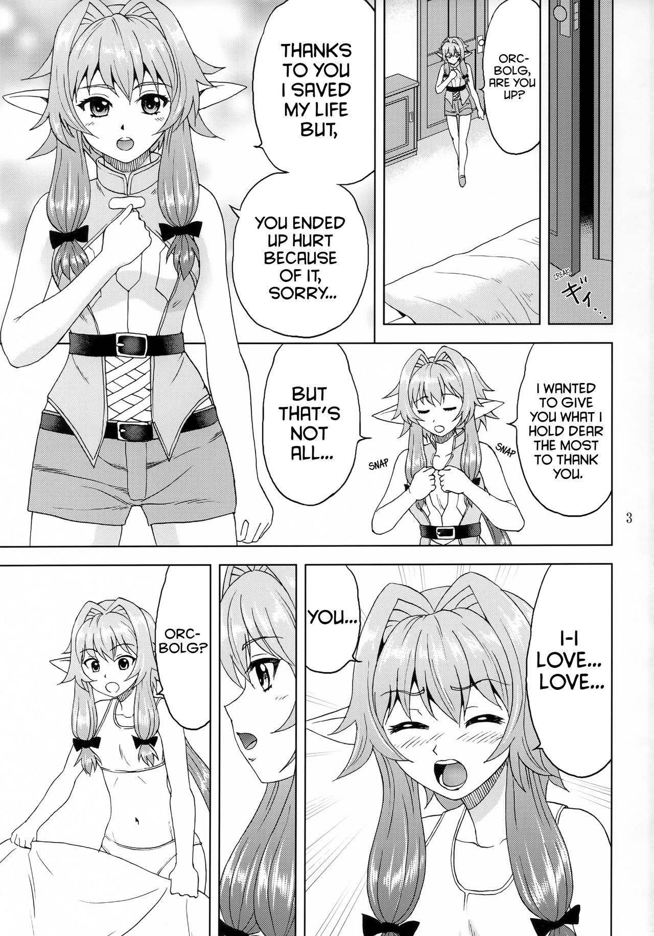 (COMIC1☆15) [YASRIN-DO (Yasu Rintarou)] Ko Onigoroshi wo Iyashitai! (Goblin Slayer) [English][Kyuukei]