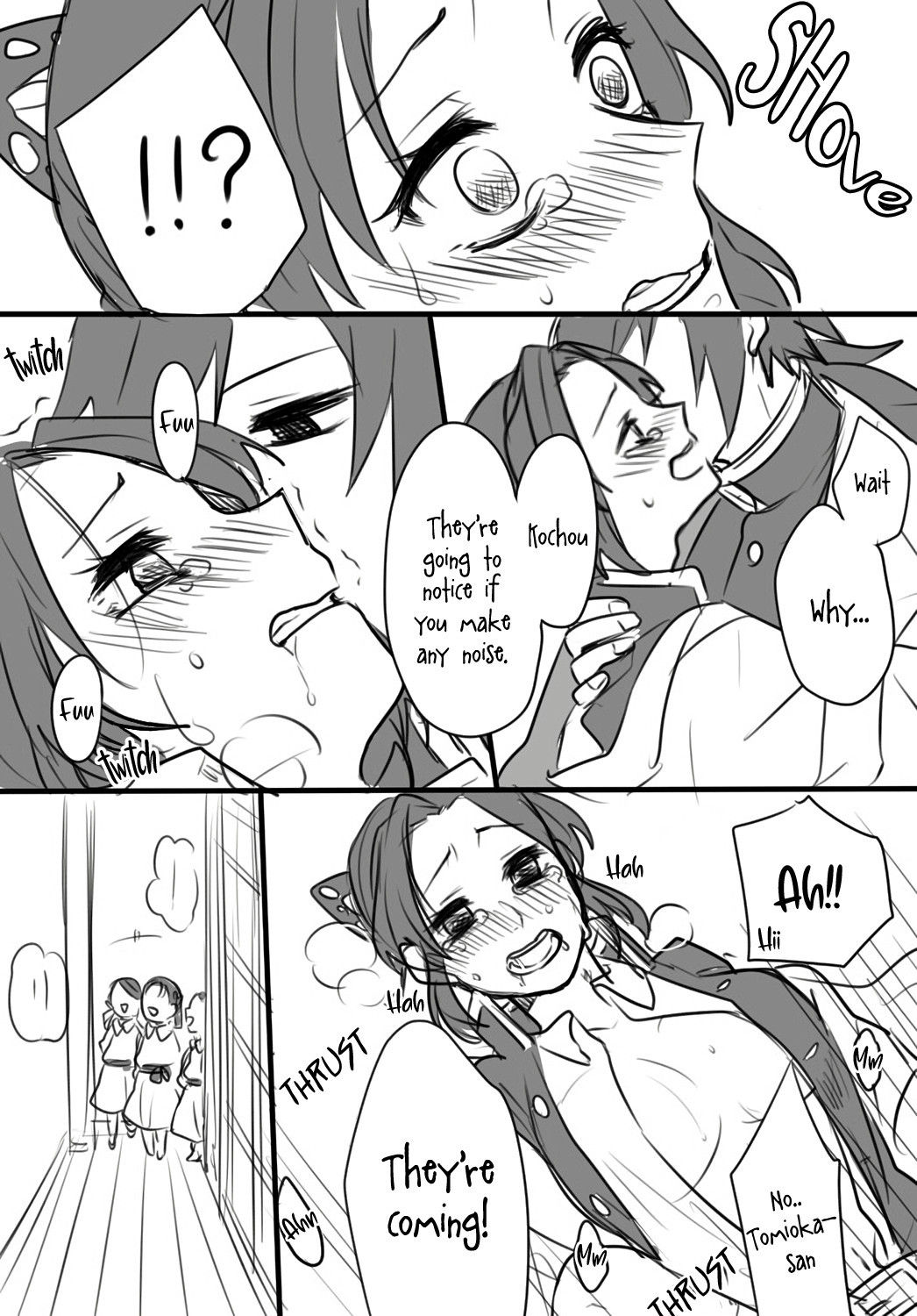 ShinoGiyu, a Bit Ecchi (Kimetsu no Yaiba)