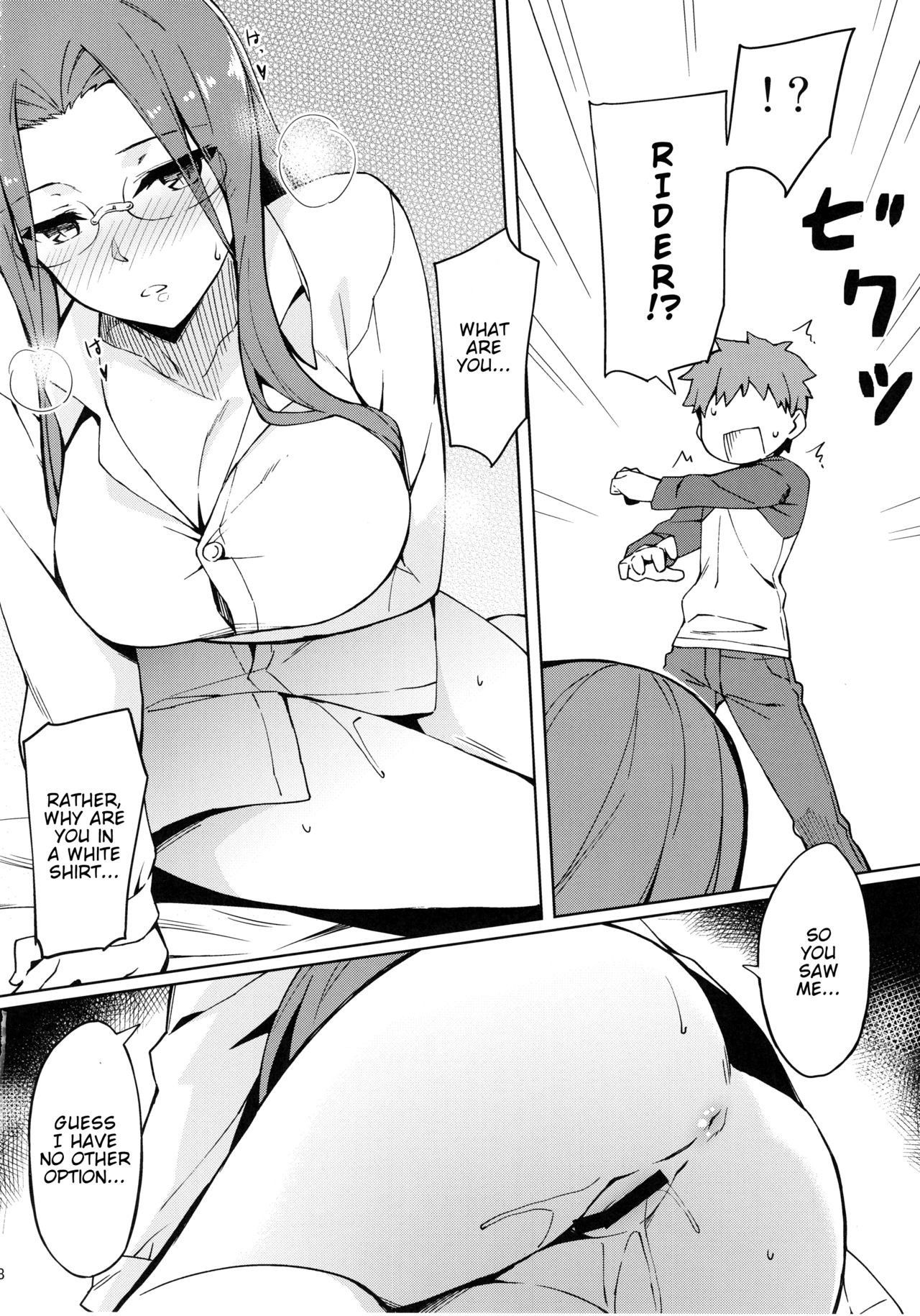 (C96) [S.S.L (Yanagi)] Rider-san to Hadawai. | Rider and naked white shirt. (Fate/stay night) [English] [SDTLs]