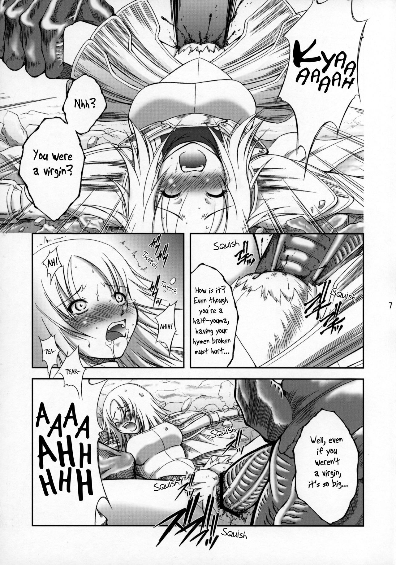 (COMIC1) [Takane no Hanazono (Takane no Hana)] Ijouseiyokusha Kari | Voracious Fucker Hunt (CLAYMORE) [English] [EHCOVE]