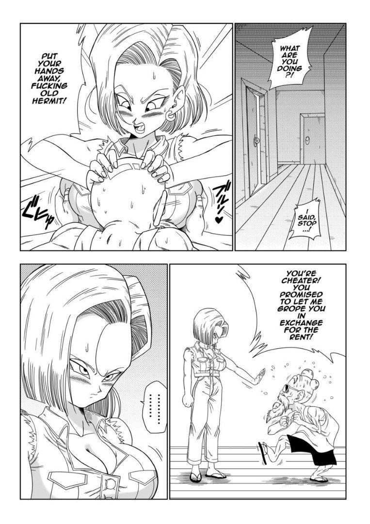 [Yamamoto] Android n18 VS Kamesennin [English]