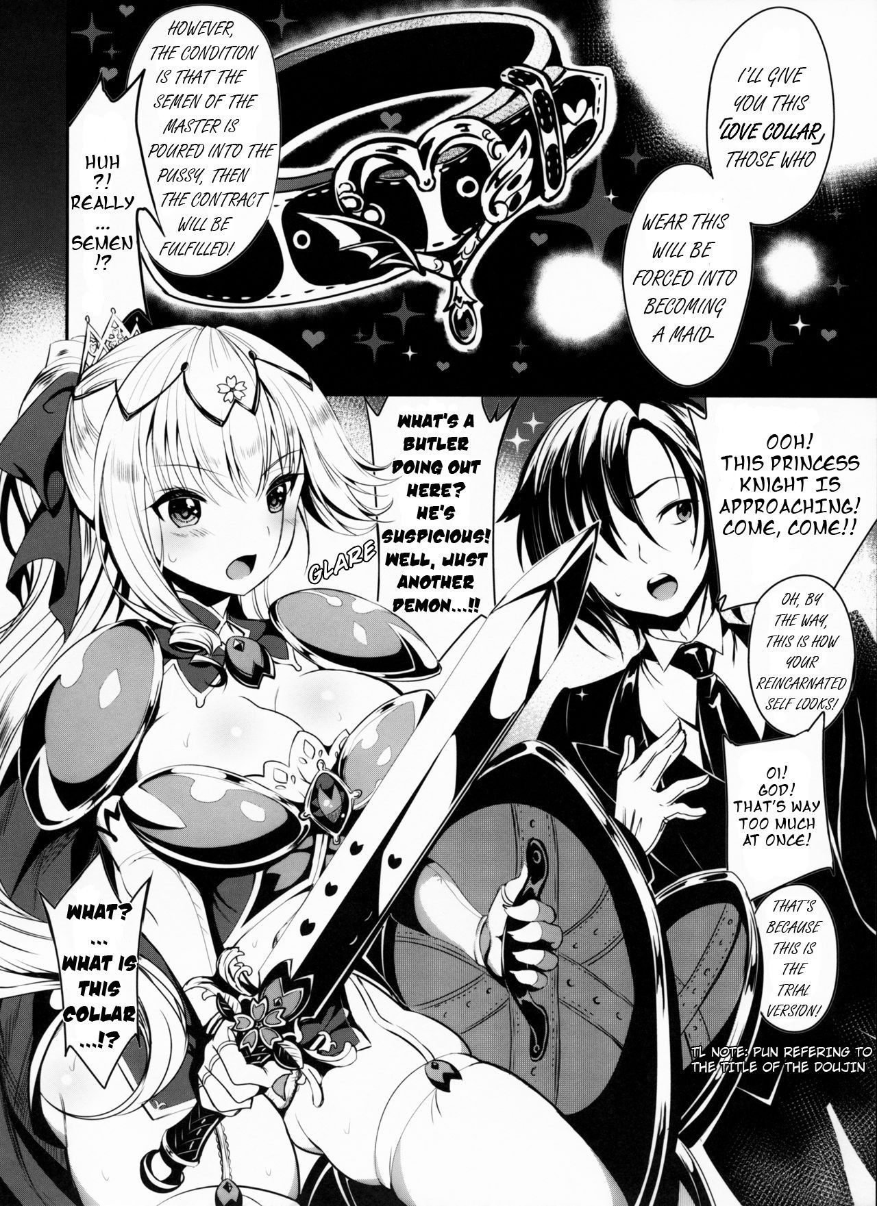 (C96) [sirojio (Kiryuu Mina)] Himekishi o Maid ni Shimasu! Taikenban! [English] [Yuyu Translations]