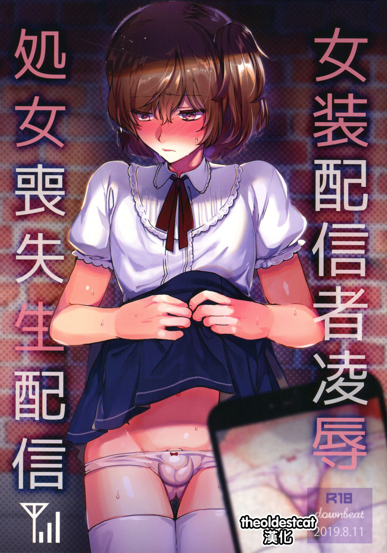 (C96) [downbeat (Kirimoto Yuuji)] Josou Haishinsha Ryoujoku~Shojo Soushitsu Namahaishin [Chinese] [theoldestcat汉化]