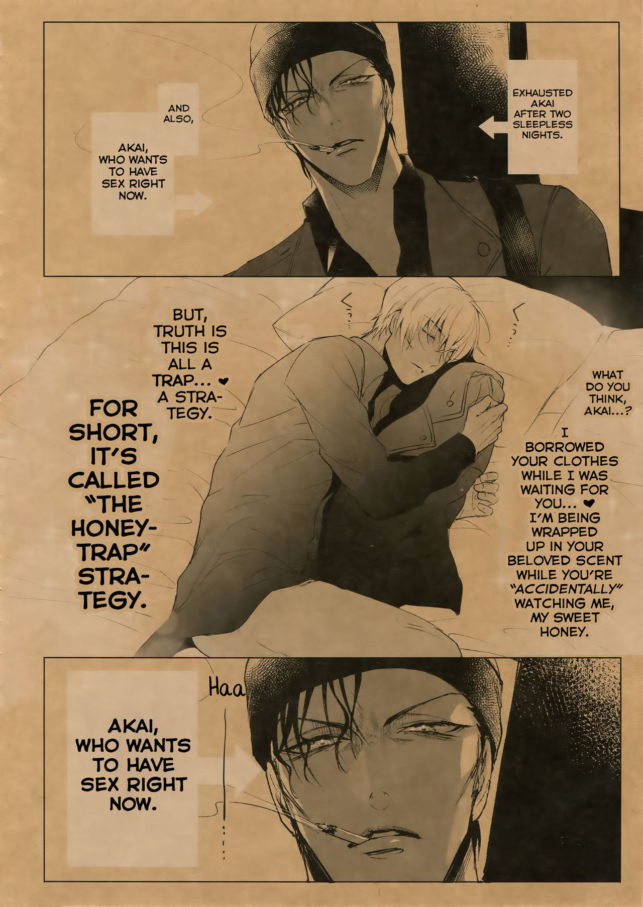 (Love Forgiven 2) [KUROQUIS (Kuro)] Something White (Meitantei Conan) [English] [Yuuta's Blog]