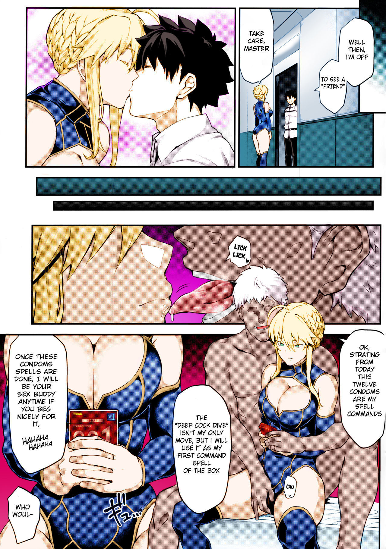 (C96) [STANKY (yozo)] Kishiou no Kimochi Ii Ana -Alter- (Fate/Grand Order)  [English] [Colorized]