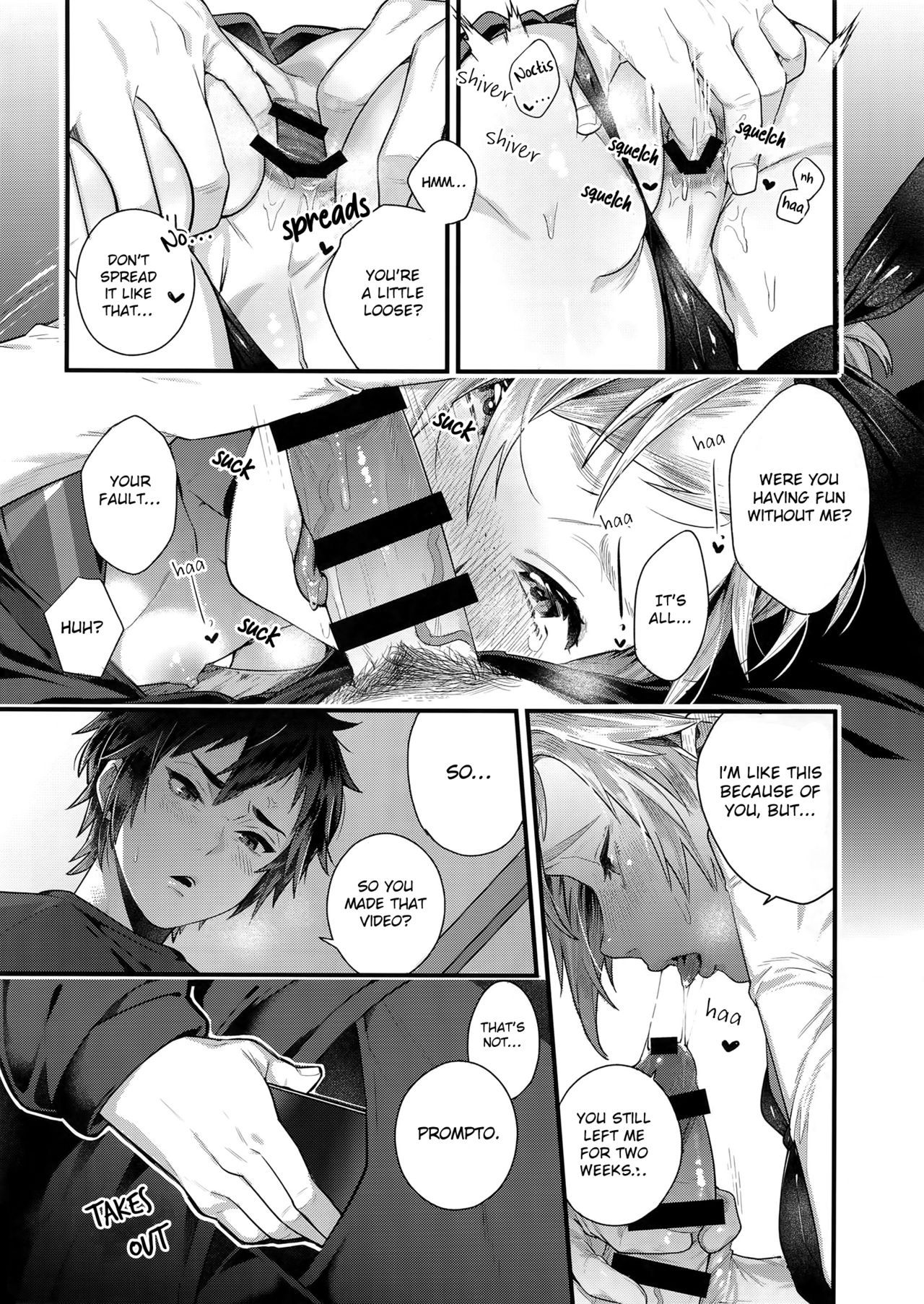 (TWINKLE MIRAGE 8) [Masuraojisan (Masurao)] Taikei Iji no Shudan | Prompto Argentum-kun's Means For Maintaining His Body Shape! (Final Fantasy XV, Kantai Collection -KanColle-) [English] [Otokonoko Scans]