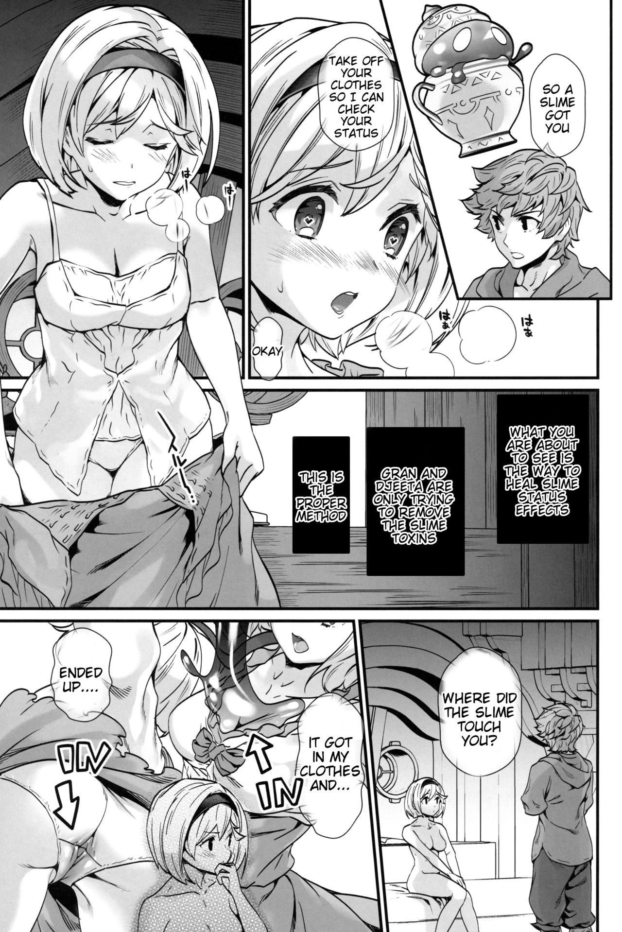 (C96) [Renai Mangaka (Naruse Hirofumi)] Slime no Tadashii Gedokuhou (Granblue Fantasy) [English] [Tigoris Translates]