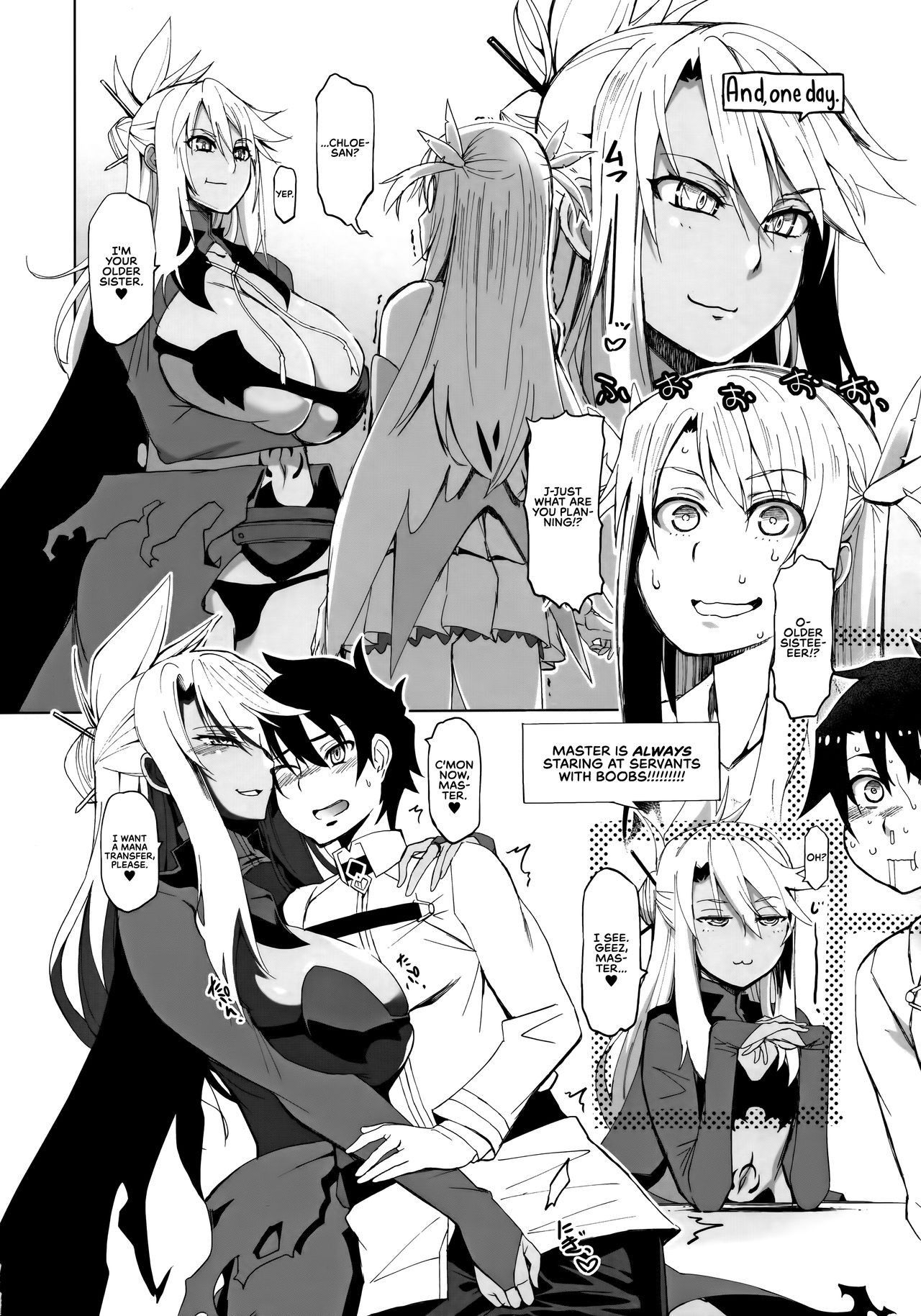 (COMIC1☆16) [HGH (HG Chagawa)] HGUC#18 OTONA CHLOE | (Fate/Grand Order) [English] {RedLantern}