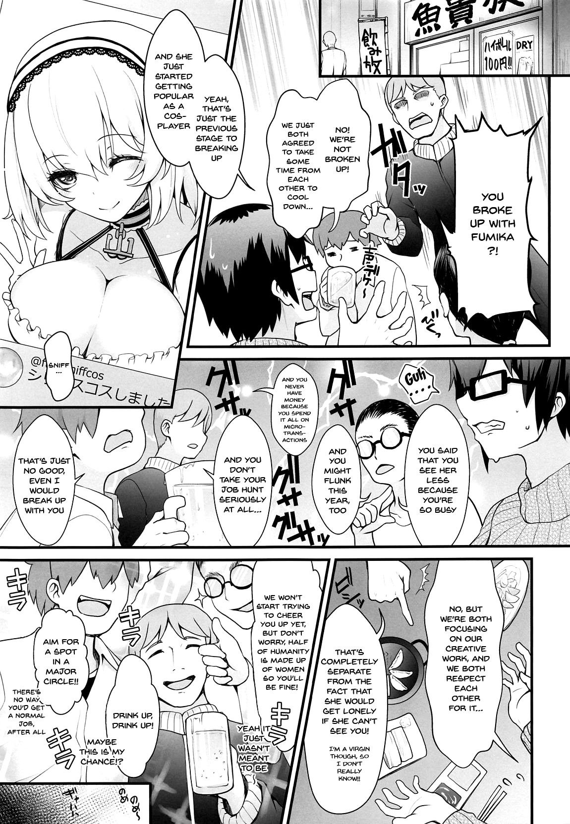 (COMIC1☆15) [SSB (Maririn)] Purupuru Yurasu H-Cup Namachichi Hobo Marudashi Layer Icha Love Rojou CosEve Date | making love to a cosplayer with large swaying h-cup breasts at a cosplay event (Fate/Grand Order) [English] {Doujins.com}