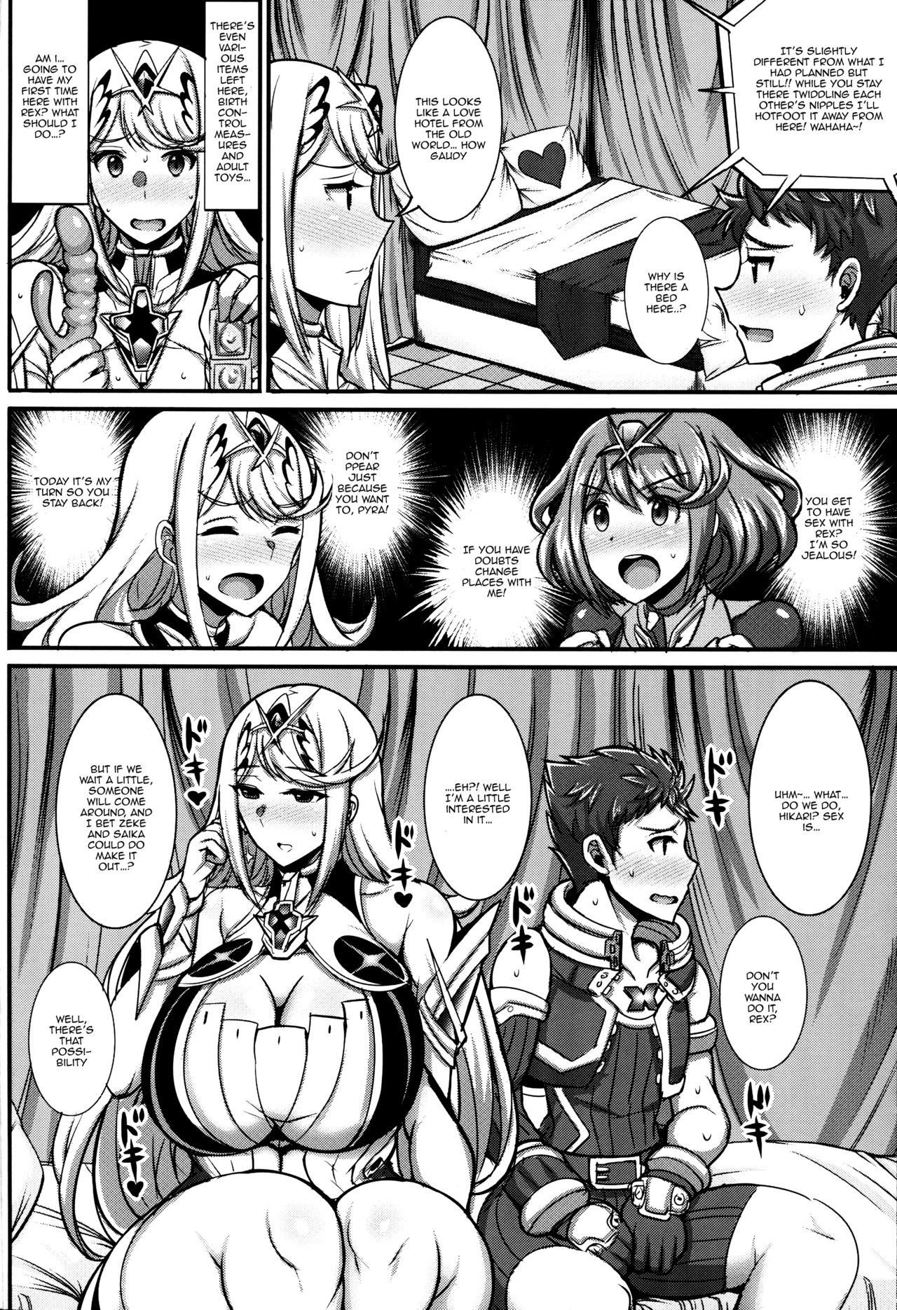 (C94) [Yuasa Rengou (Jean Louis)] Hikari-chan ga Oshiete Ageru | Hikari-chan Will Teach You (Xenoblade Chronicles 2) [English] {Doujins.com}