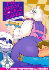 (C92) [Nambokuya (Namboku)] Koibito no Furi Daisakusen | The Great Couple Caper (Undertale) [English]