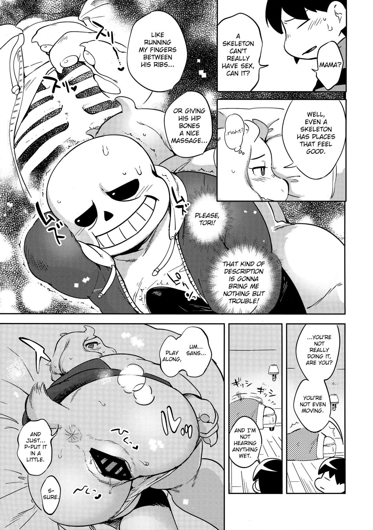 (C92) [Nambokuya (Namboku)] Koibito no Furi Daisakusen | The Great Couple Caper (Undertale) [English]