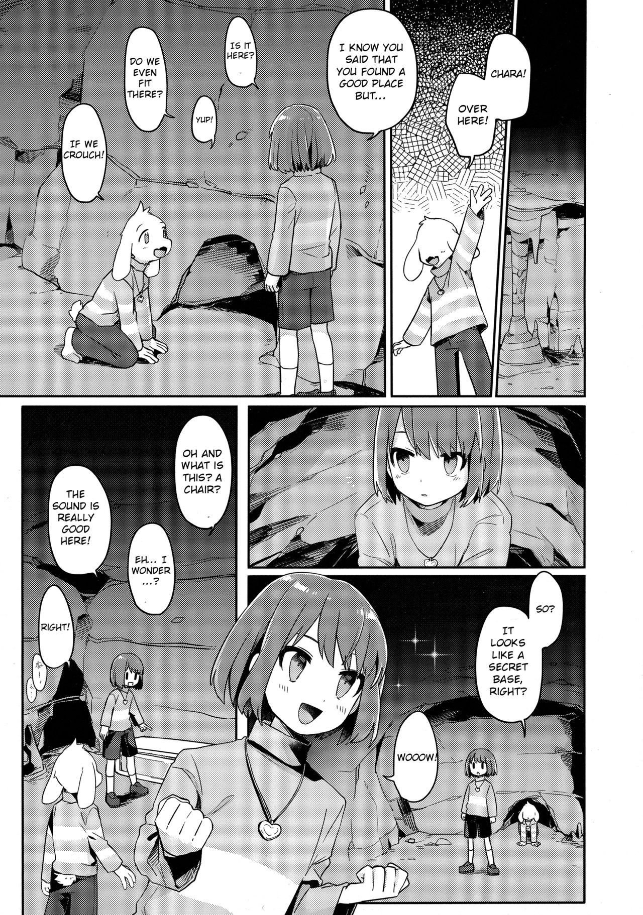 (Kimi no Sentaku.) [PORYGON137 (Hidari Pory5n)] Pie yori Amaku Hana yori Moudoku (Undertale) [English] Otokonoko Scans]