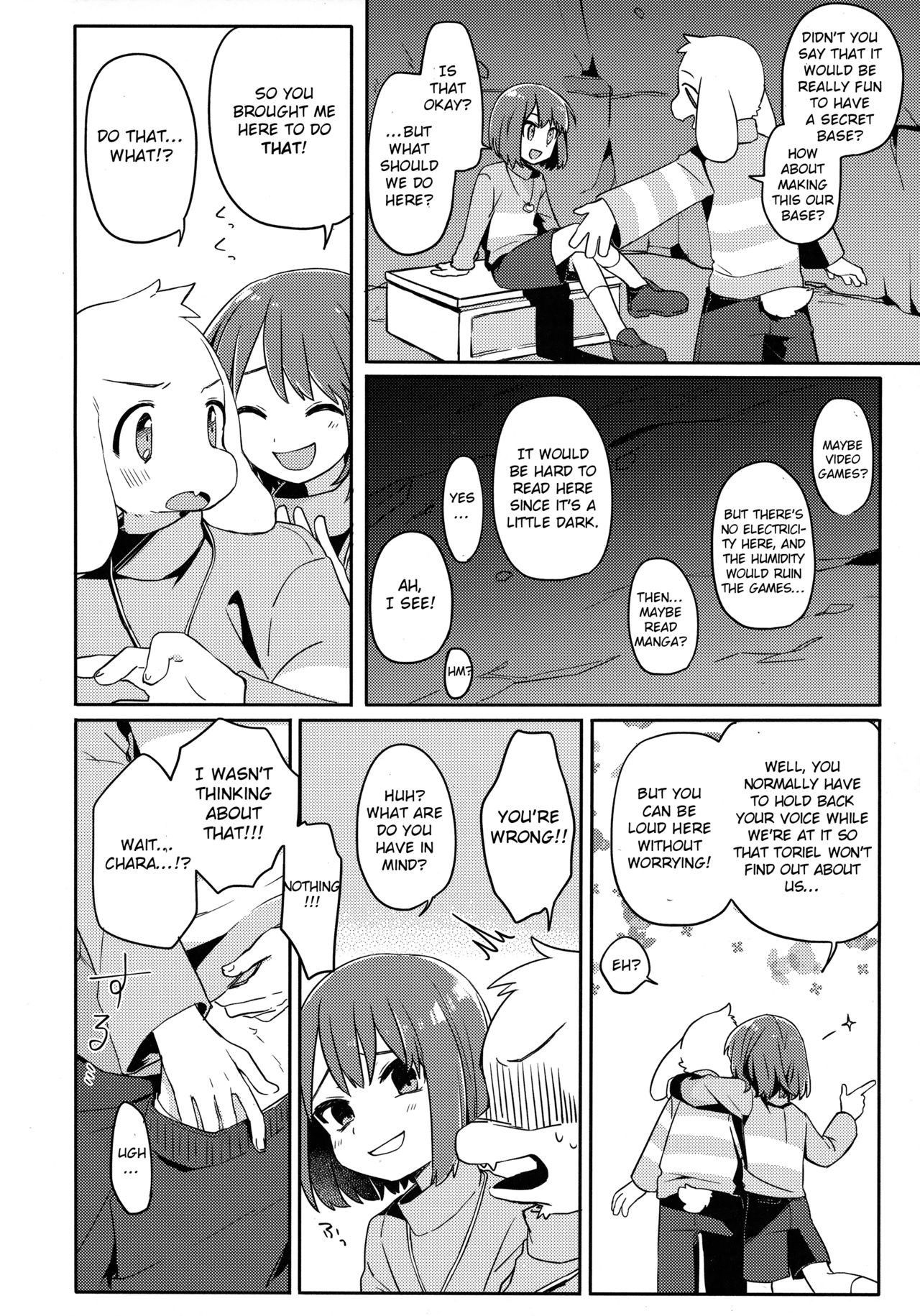 (Kimi no Sentaku.) [PORYGON137 (Hidari Pory5n)] Pie yori Amaku Hana yori Moudoku (Undertale) [English] Otokonoko Scans]