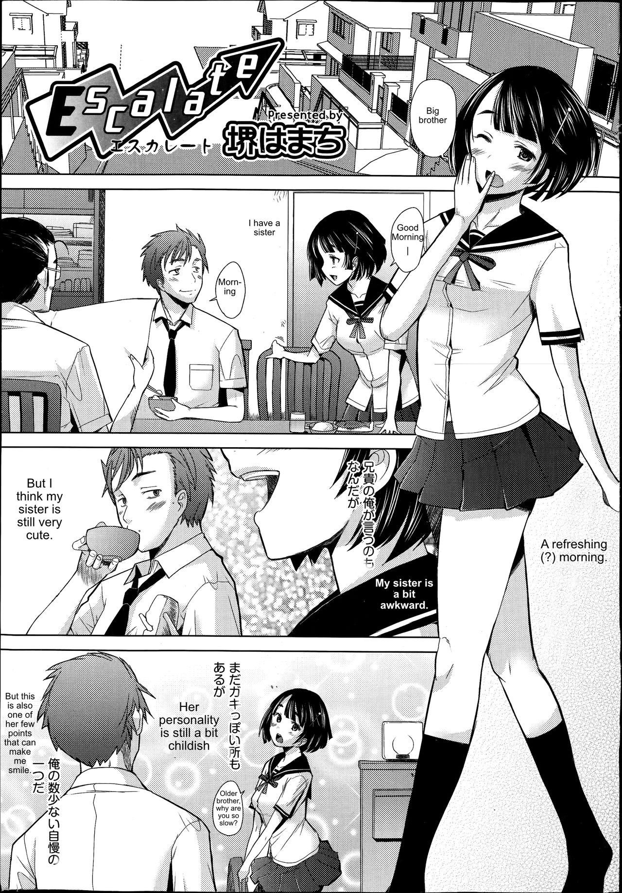 [Sakai Hamachi] Escalate (COMIC Aun 2014-09) [English] [Incomplete]