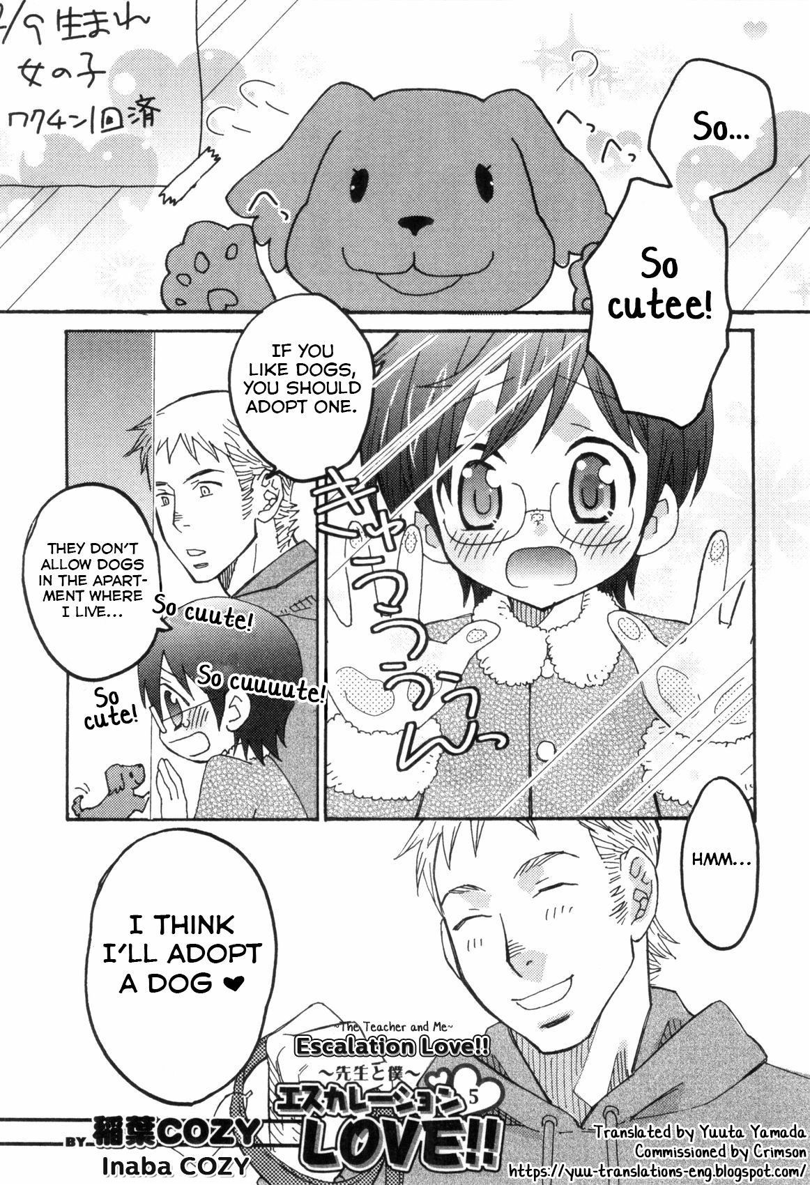 [Inaba Cozy] Escalation Love!! (Strawberry Boys - Ero Shota 8) [English] [Yuuta's Blog]