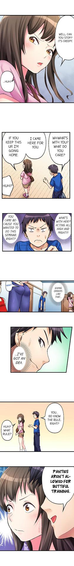 [TAROIMO] No Panty Booty Workout! Ch. 1 - 4 (Ongoing) [English]