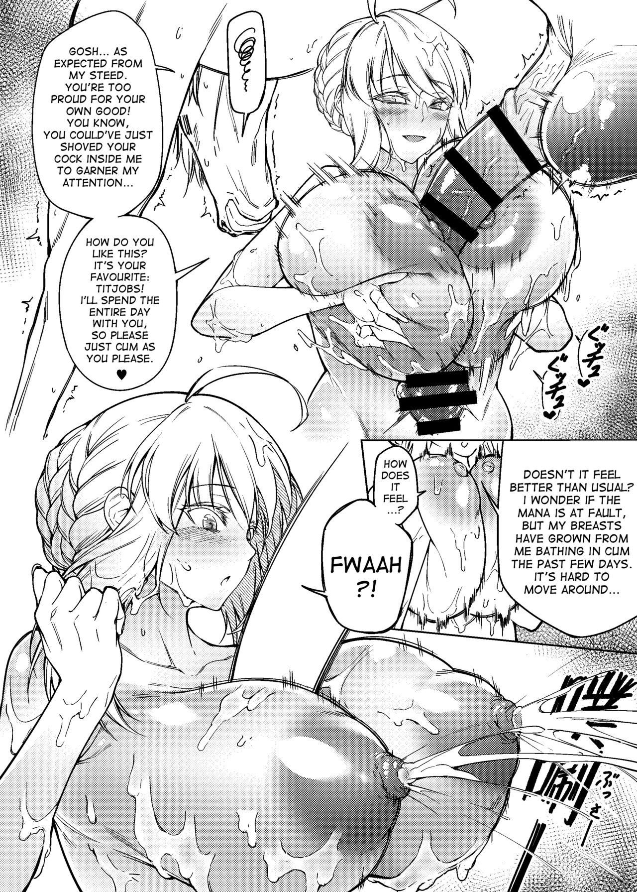 [F.W.ZHolic (FAN)] Hakuba ni Norareru Kishi 3 | White Horse Riding a Knight 3 (Fate/Grand Order) [English] {desudesu} [Digital]