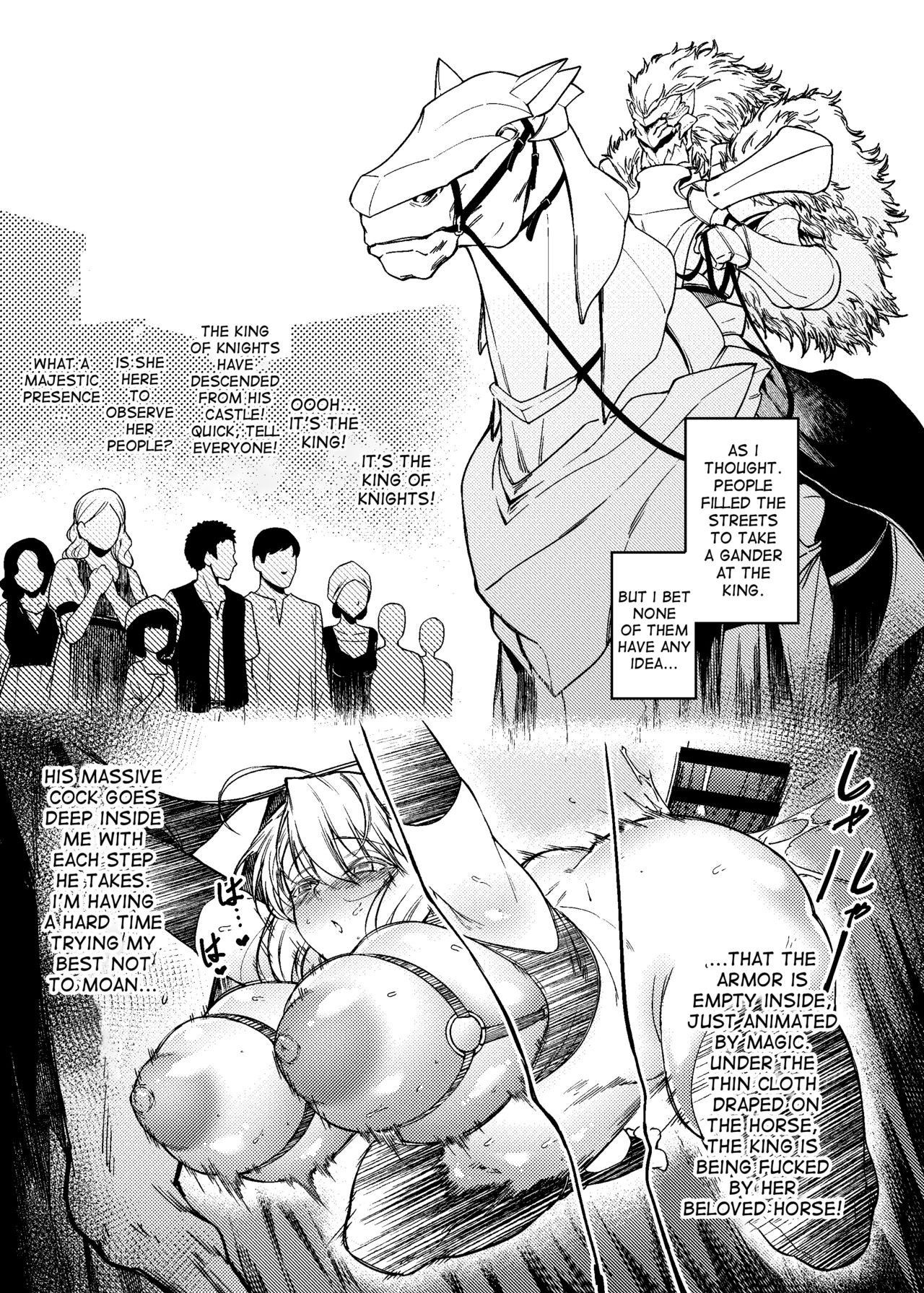 [F.W.ZHolic (FAN)] Hakuba ni Norareru Kishi 3 | White Horse Riding a Knight 3 (Fate/Grand Order) [English] {desudesu} [Digital]