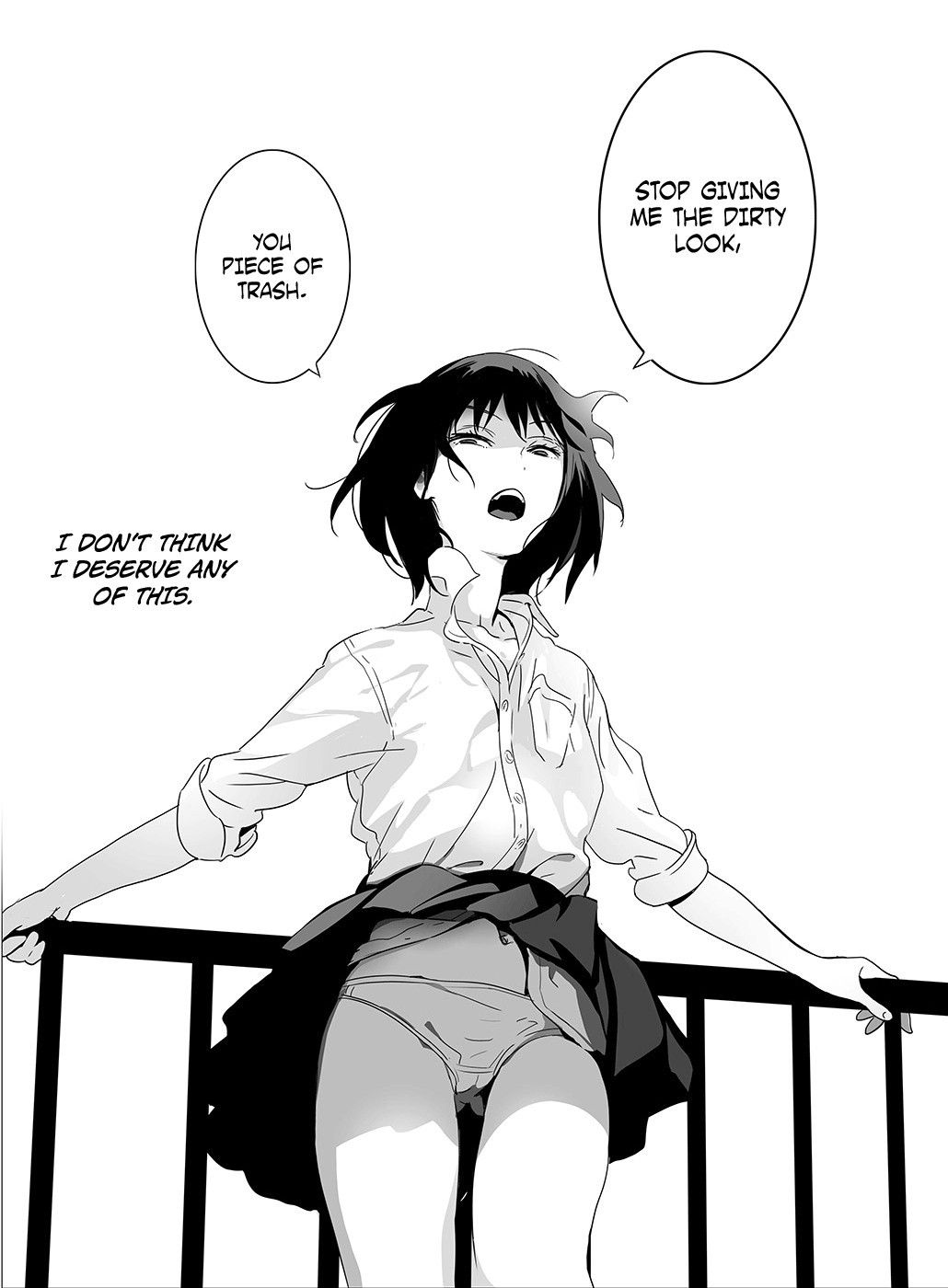 [mebae] The Girl Who Verbally Abuses | Batou Shoujo #1 [English] [/a/nonymous, Canes Venatici]