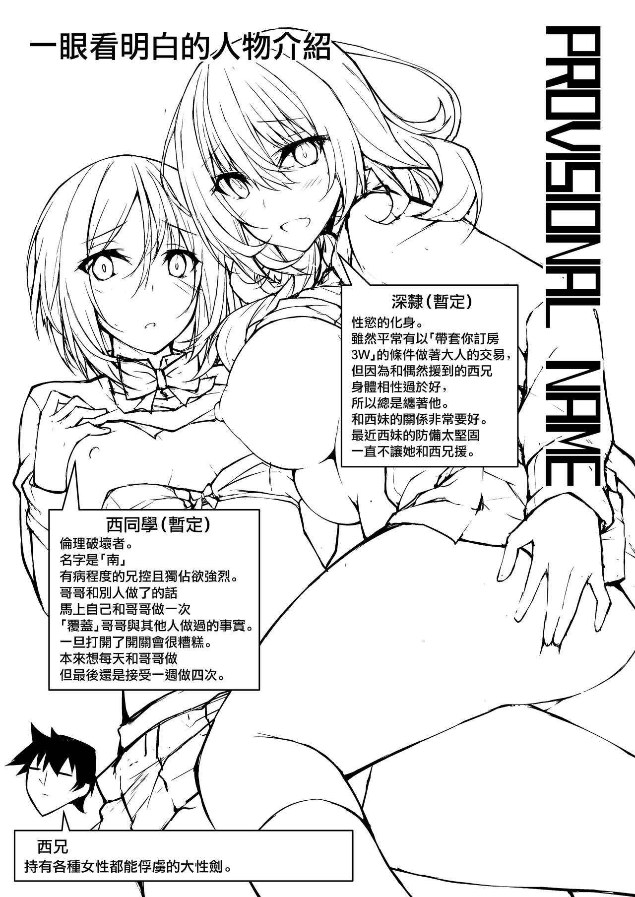 [RainBoy (Stealyy)] PROVISIONAL NAME Nishi&Mirei [Chinese] [无毒汉化组] [Digital]