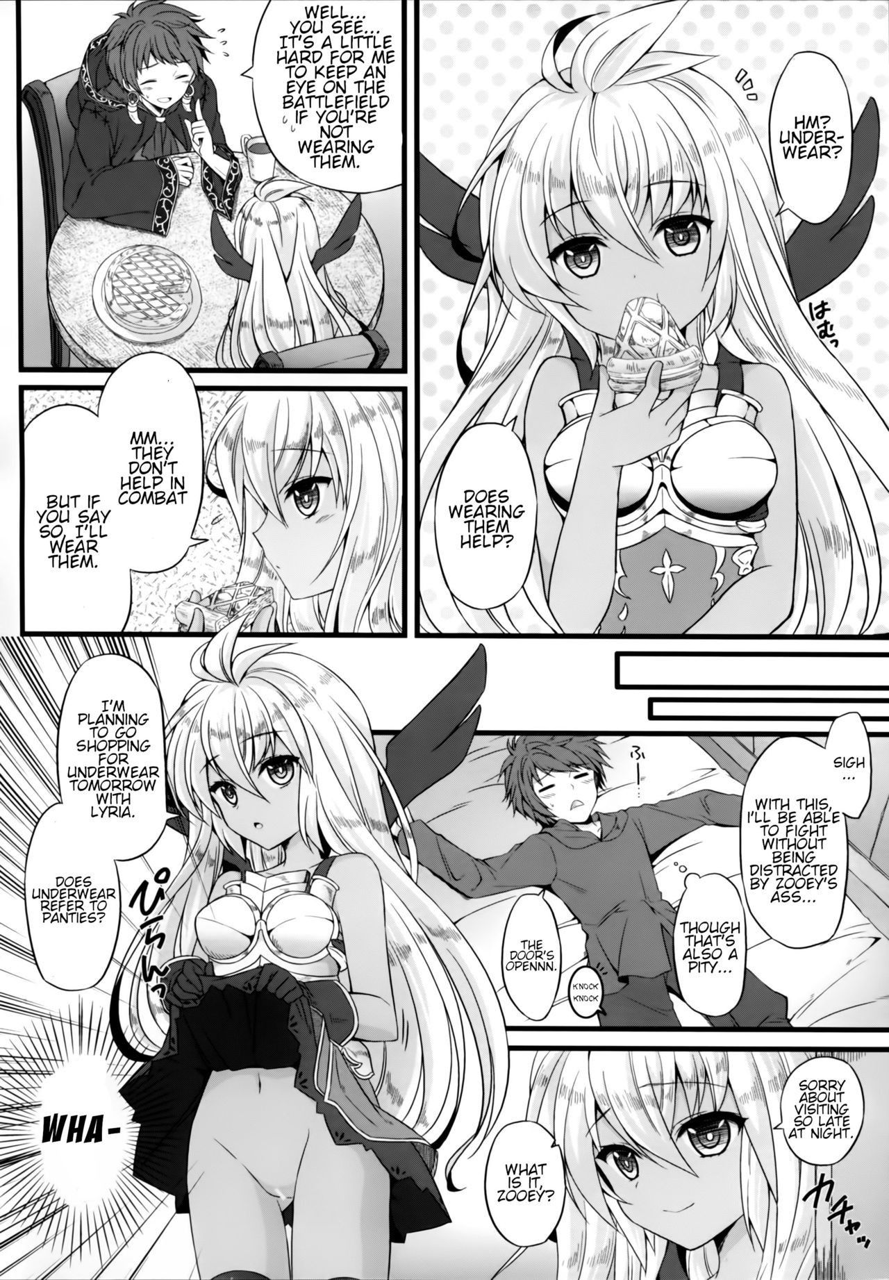 (ToreTama002) [brand nyu (nyu)] Sekenshirazu na Chouteisha to Gaman Dekinai Danchou-san (Granblue Fantasy) [English] {somebodyoverthemoon}