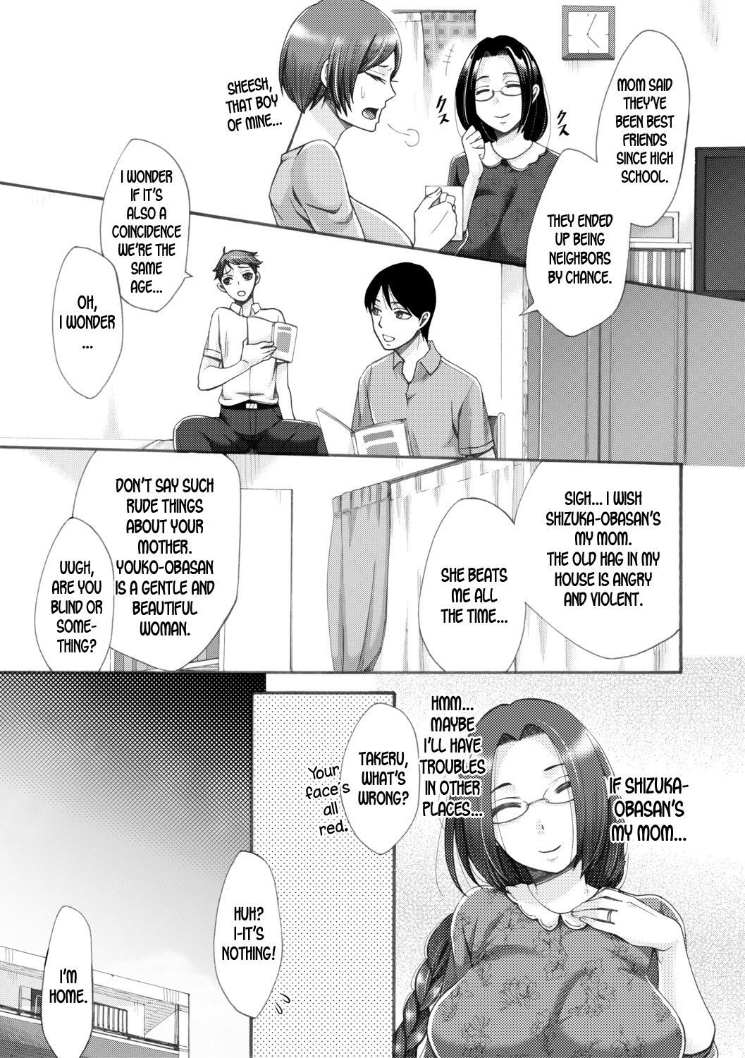 [Tukisiro Saya] Tonari no Kirei na Okaa-san | My Neighbor, The Beautiful Mother (COMIC Shingeki 2019-08) [English] [desudesu] [Digital]