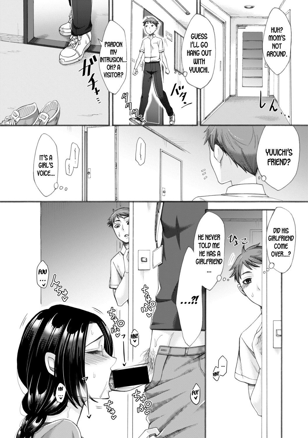 [Tukisiro Saya] Tonari no Kirei na Okaa-san | My Neighbor, The Beautiful Mother (COMIC Shingeki 2019-08) [English] [desudesu] [Digital]