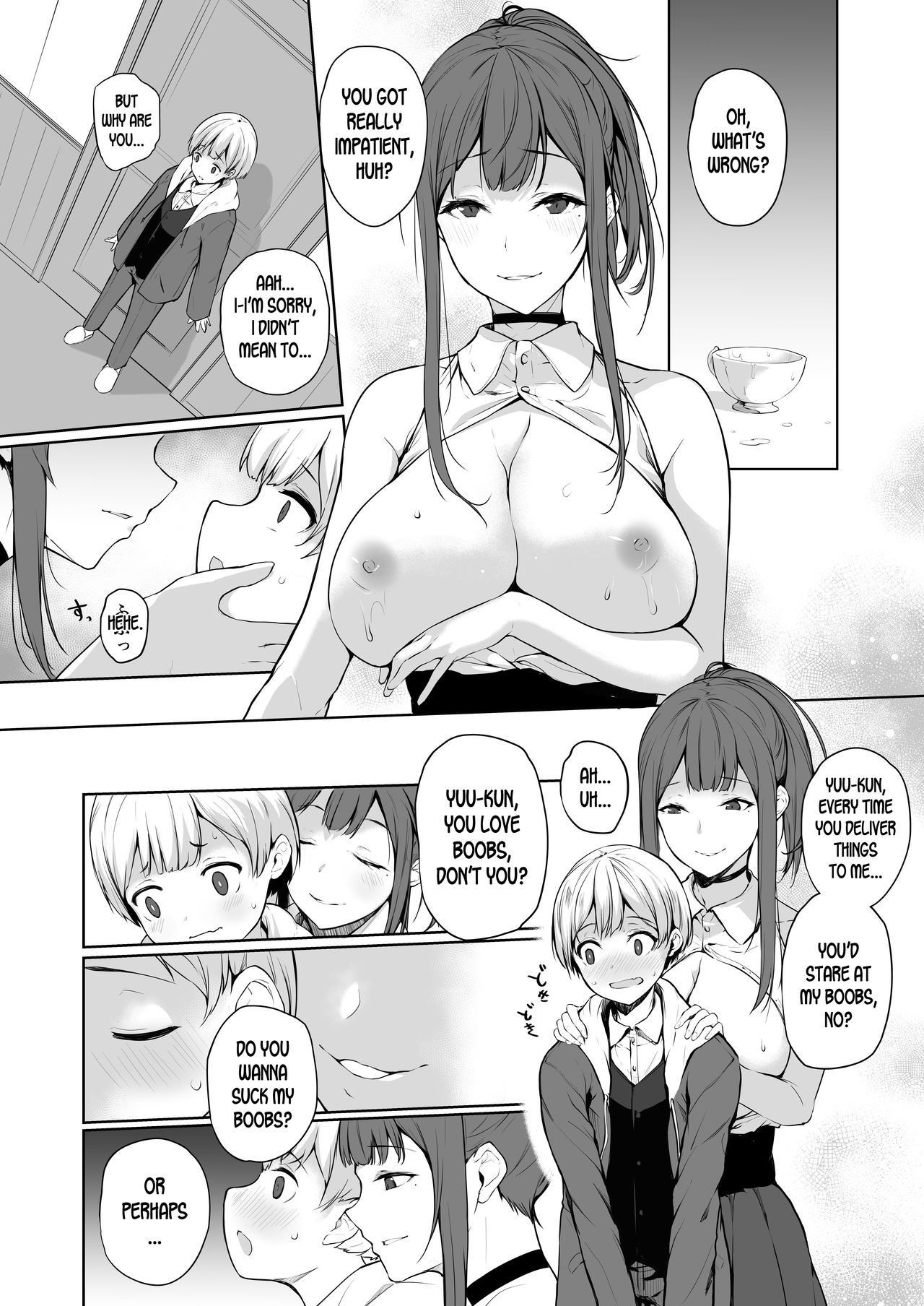 [Trinity Kyoudan (Yukisaki MIALE)] Succubus-san wa Sakusei Shitai! | The Succubus Wants To Milk! [English] [desudesu] [Digital]