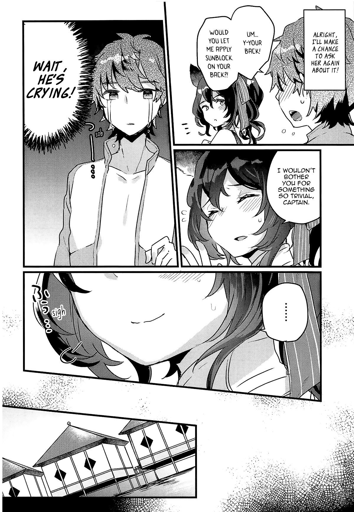 (COMIC1☆15) [Tenkirin (Kanroame)] Ilsa-san to Guste de Vacances | A Vacation to Auguste Isles With Ilsa-san (Granblue Fantasy) [English] [Aoitenshi]