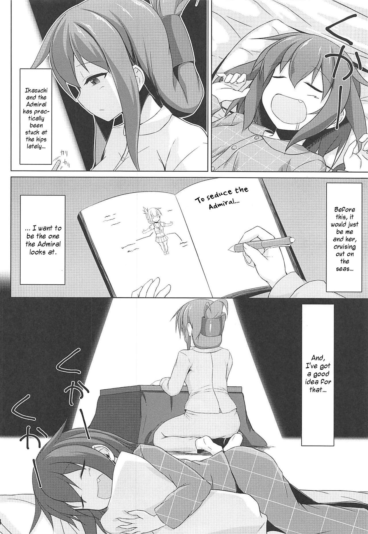 (C96) [Sirotaruto (Kotaru, Shirasaki Karu)] Ikazuchi to Inazuma wa Shireikan no Aka-chan ga Hoshii no desu!! | Ikazuchi and Inazuma Wants the Admiral's Babies!!  (Kantai Collection -KanColle-) [English] [Venatör]