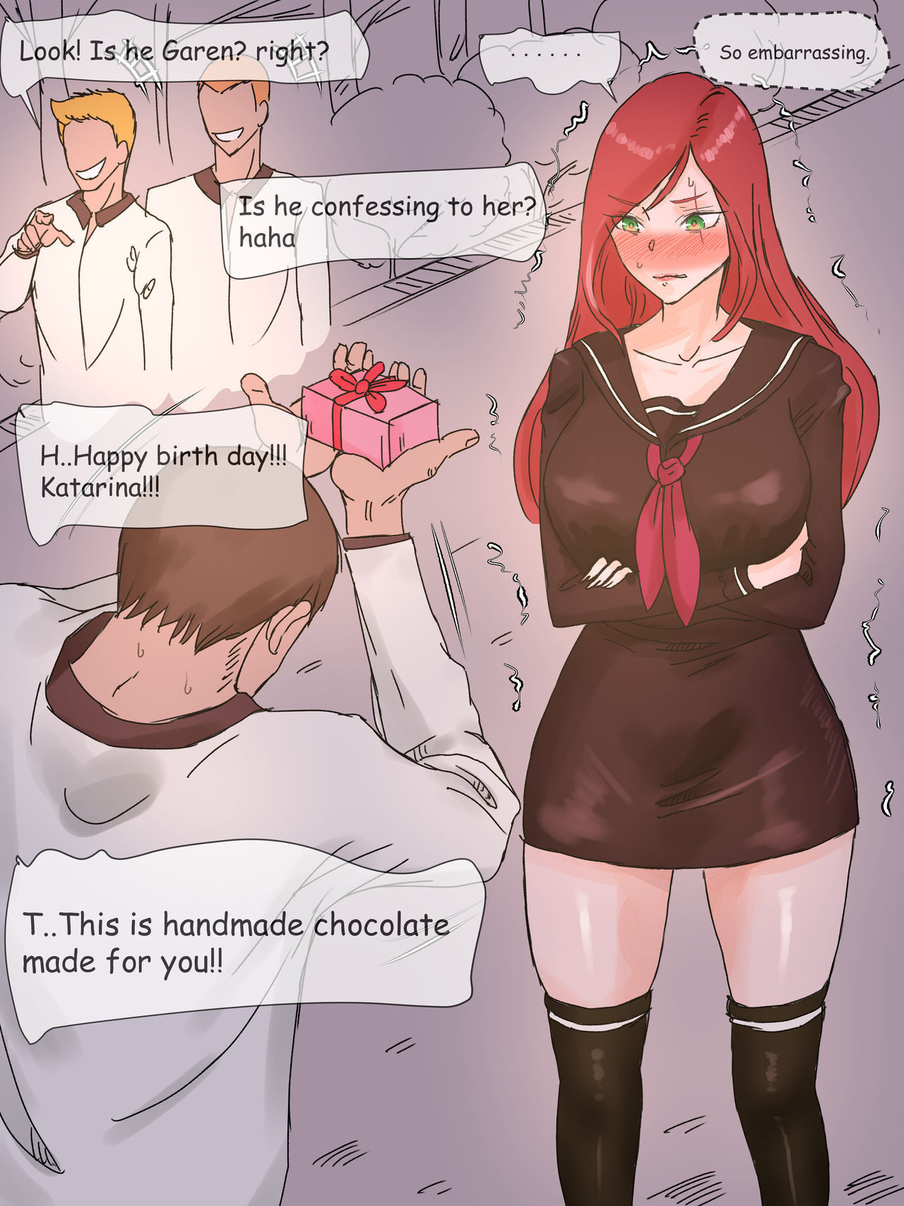 [Laliberte] Katarina & Garen (League of Legends) [English]