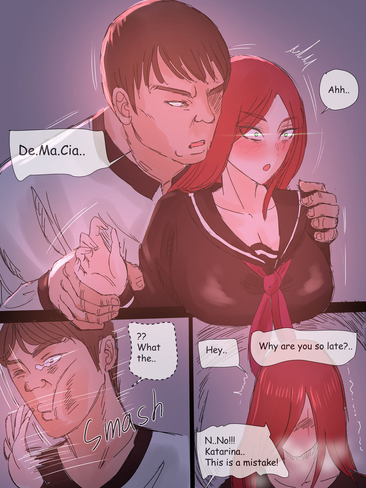 [Laliberte] Katarina & Garen (League of Legends) [English]