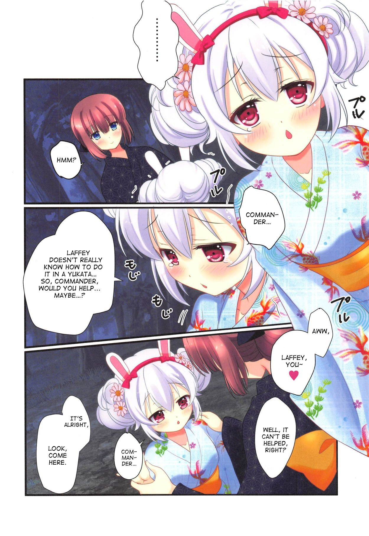 (C94) [kurousagi (Kayura Yuka)] Natsumatsuri (Azur Lane) [English] [Tabunne Scans]