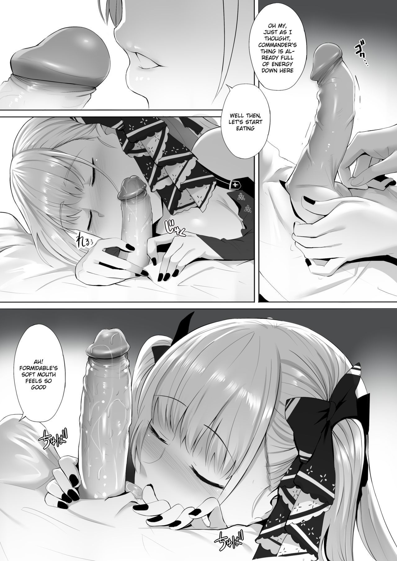 [Ginhaha] Formidable to Tea Time + SP (Azur Lane) [English][HikkiDays]