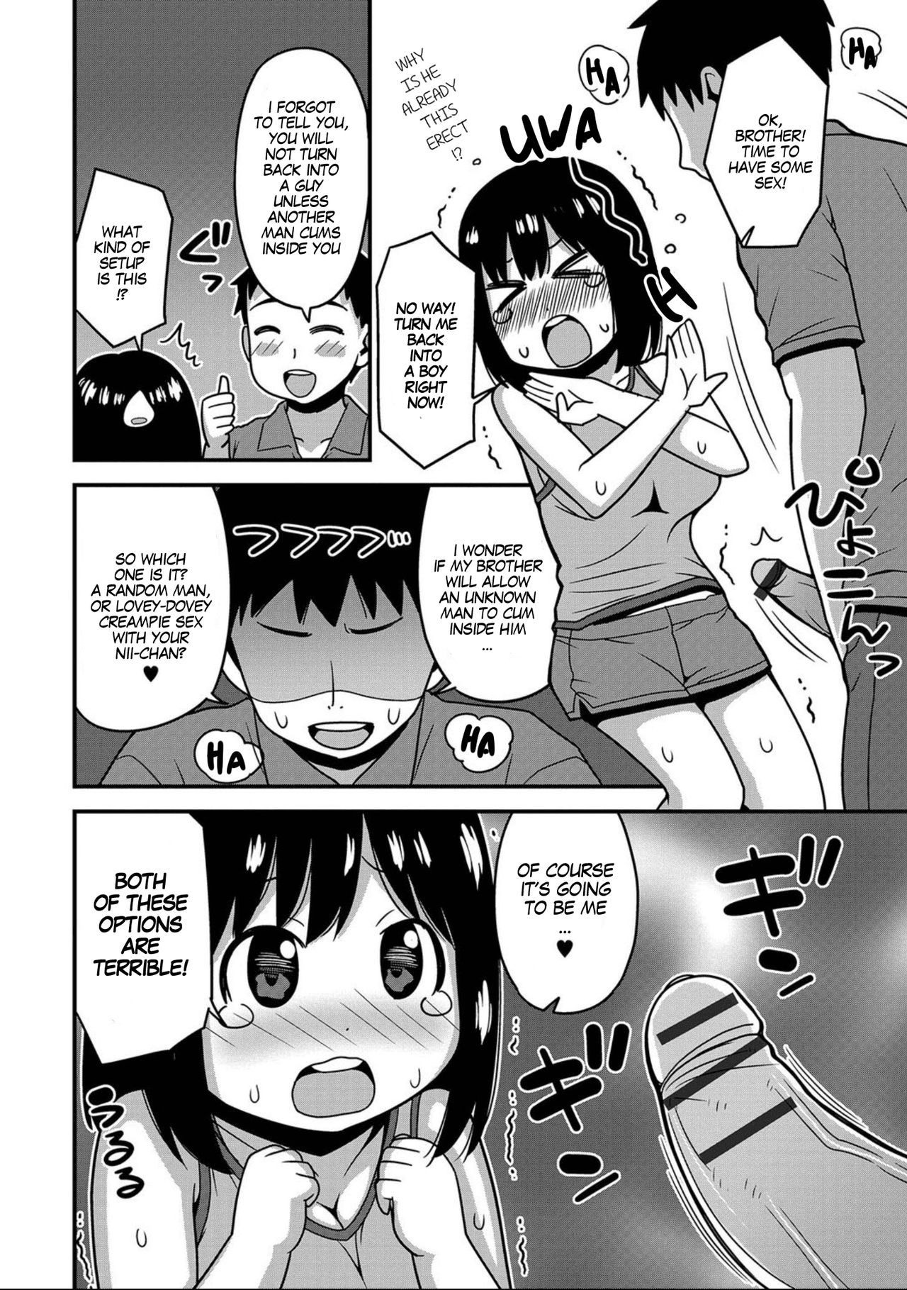 [Sanada] Onii-chan No Hajimete Wa Zenbu Boku To | All of My Onii-chan's firsts were with me (Nyotaika! Monogatari 7) [English] [Digital] [SachiKing]