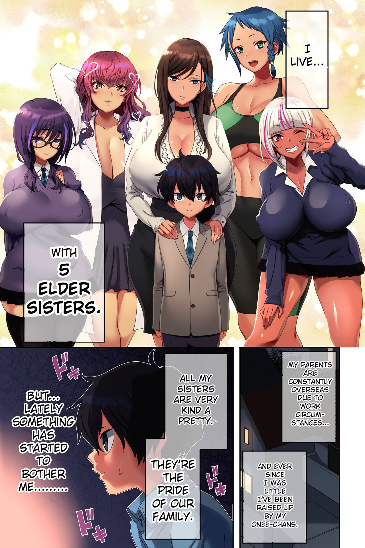 [Uradoori no Nukemichi] Ane Bitch Harem! [English] [TSHH]