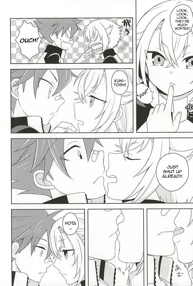 (Kouki Tourai) [ngng (Lalala)] Suki no Shirushi no Kiss | Marking my beloved with kisses (Touken Ranbu) [English] [Tabunne Scans]