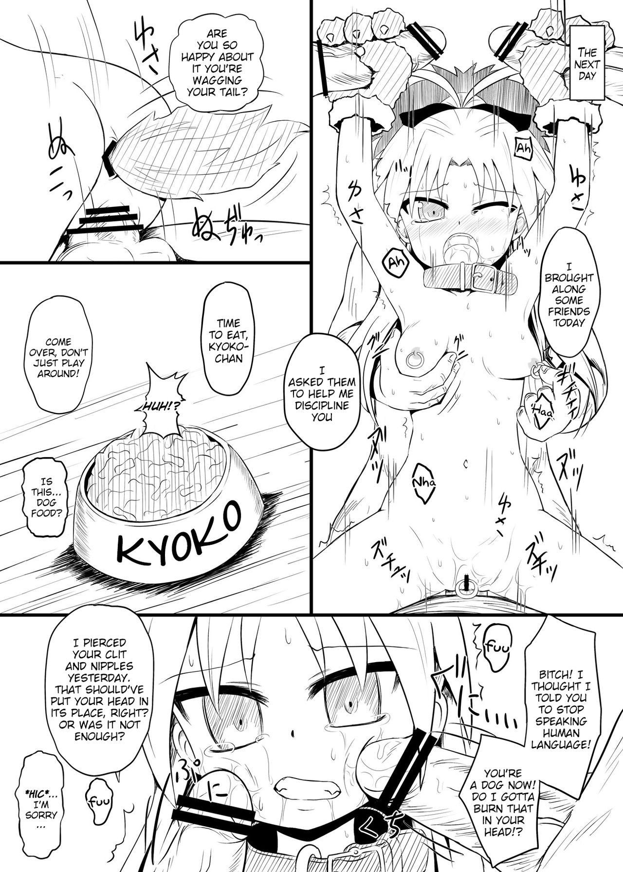 [Tonkotsu Fuumi (Ponkotsu)] Kyouko Pii Hon (Puella Magi Madoka Magica) [English] [C&CT] [Digital]