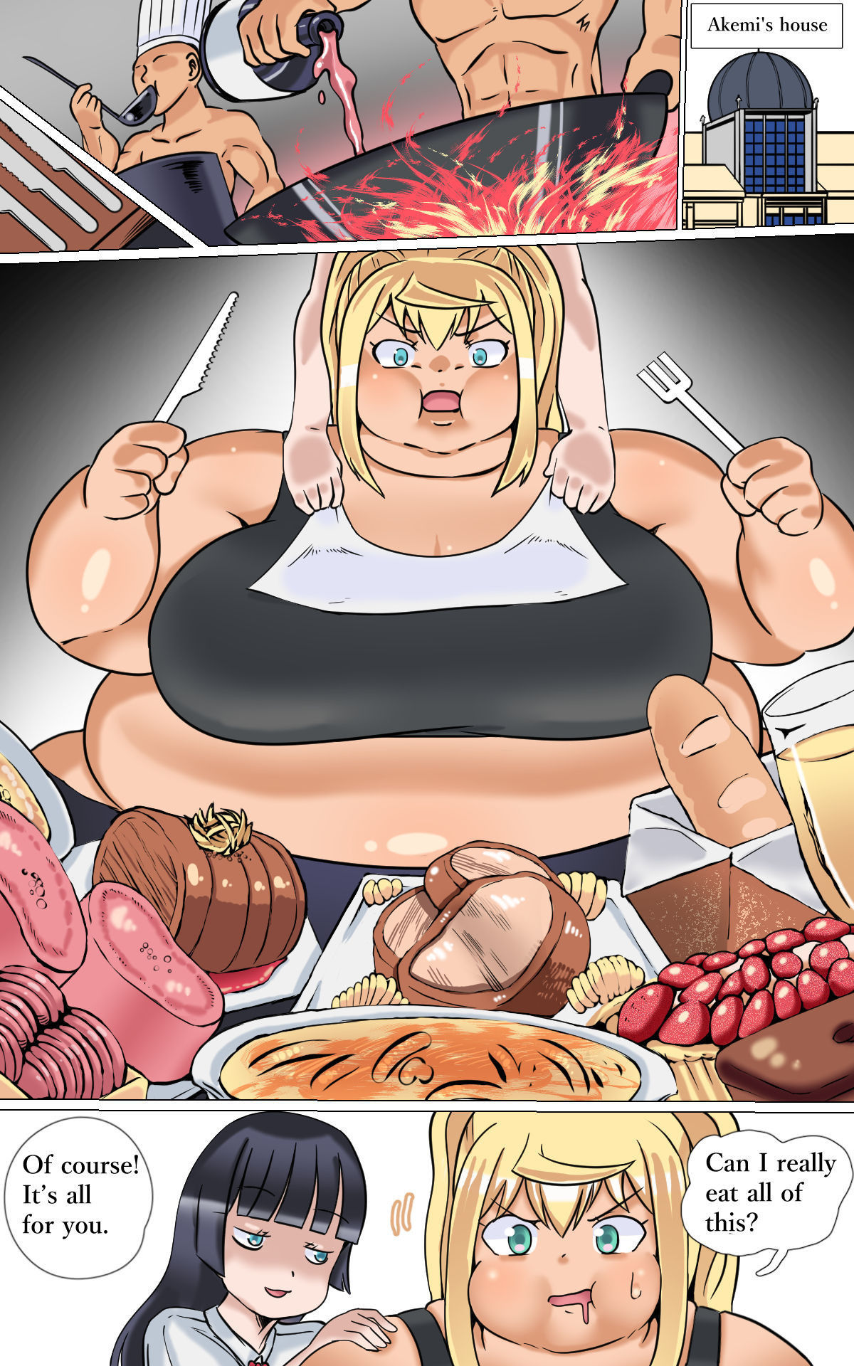 [Zeiniku Nouen (Hoikooroo)] zeiniku nan kiro fuyaseru | How Much Flab Can You Pile On?  [English]